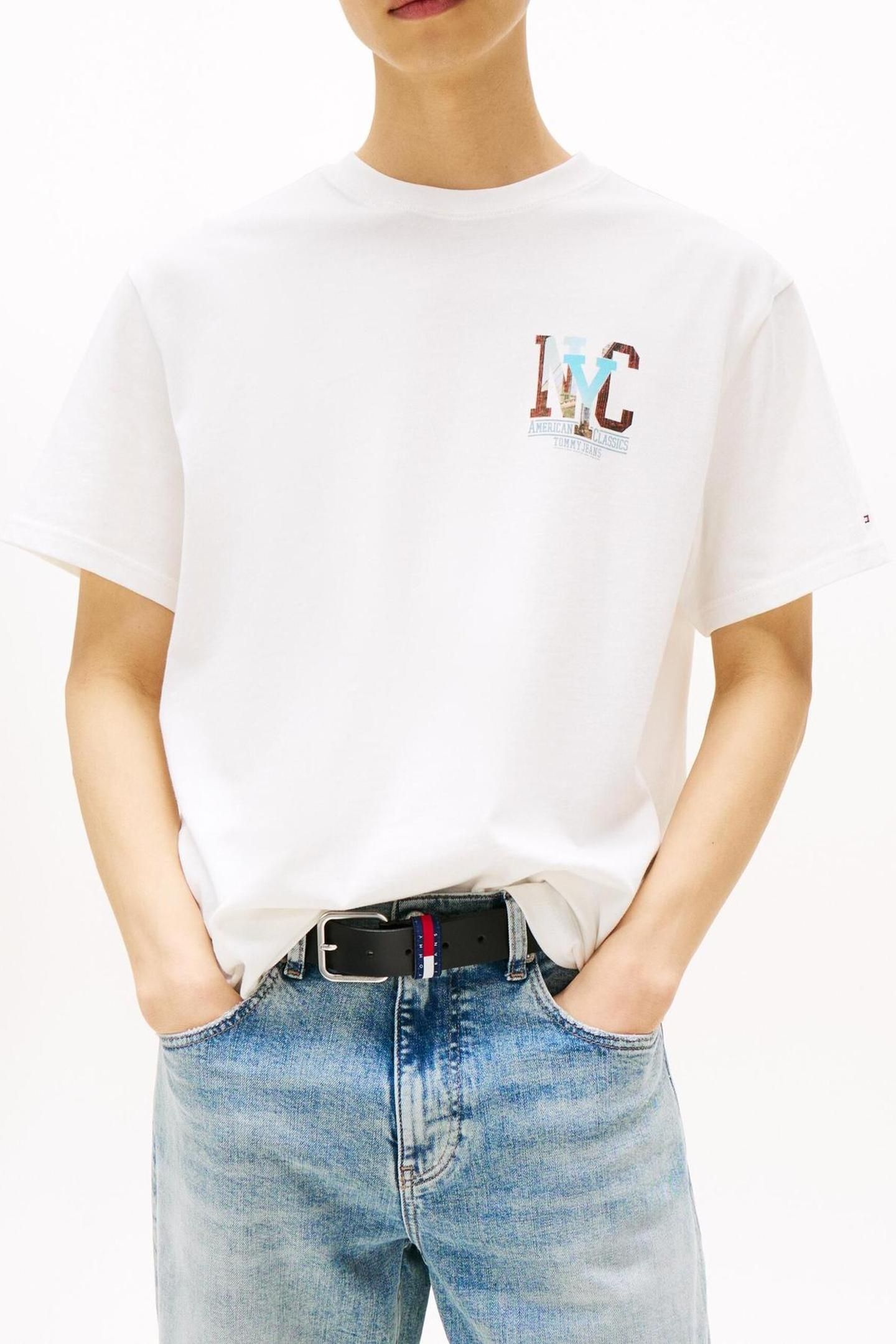 TJM RELAXED NOVELTY GRAPHIC ECRU 1