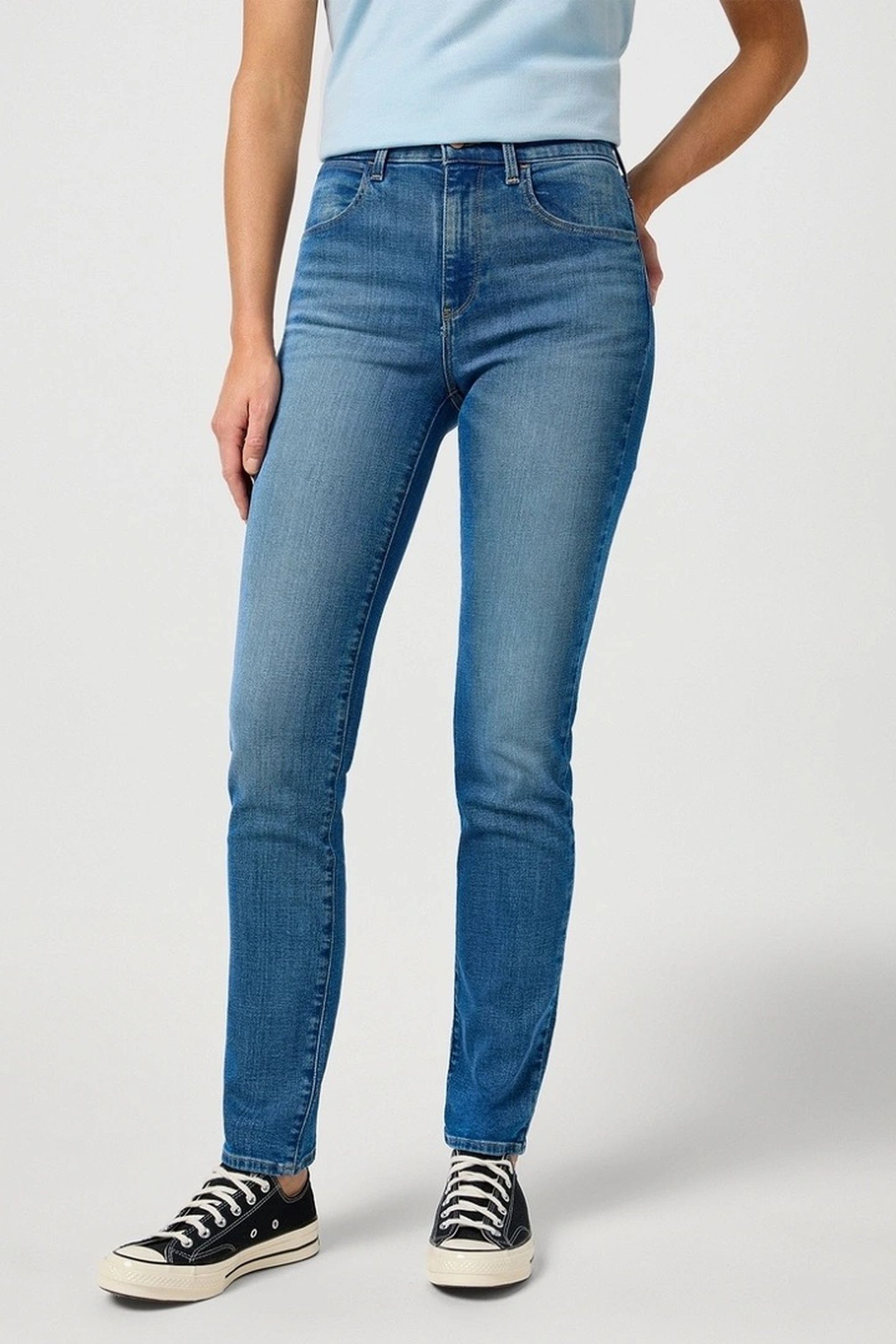 SLIM WHISPERING WAVES JEANS DENIM BLUE 1