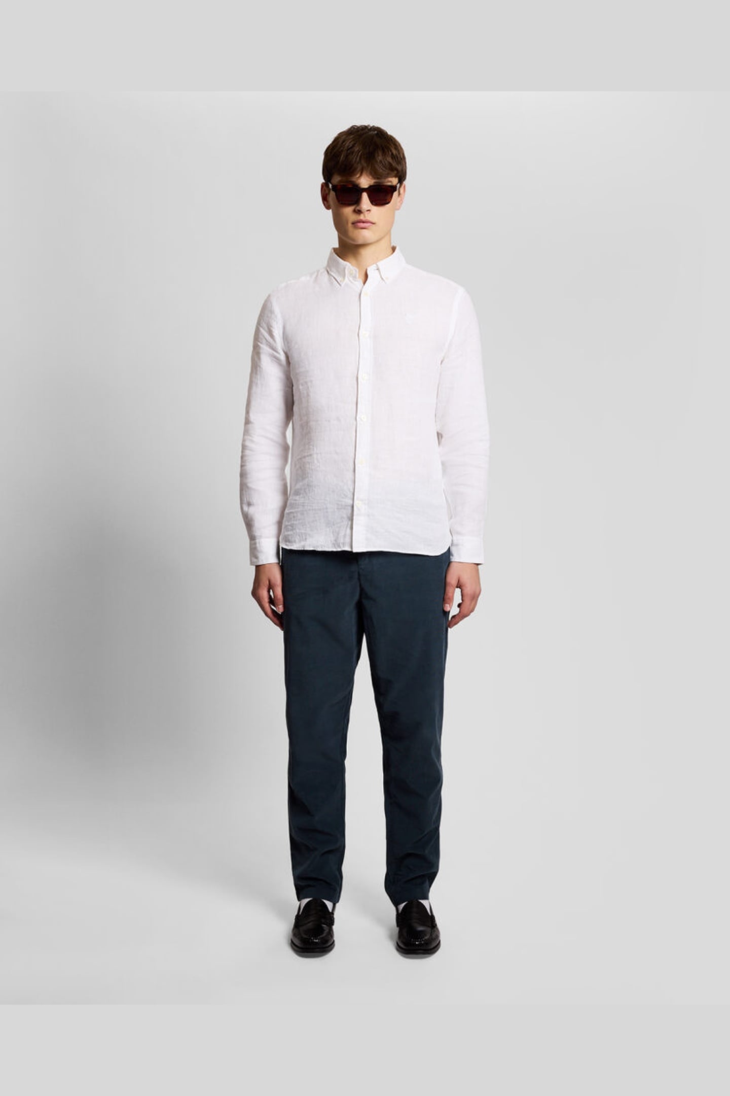 CORDUROY TROUSERS CARBON 3