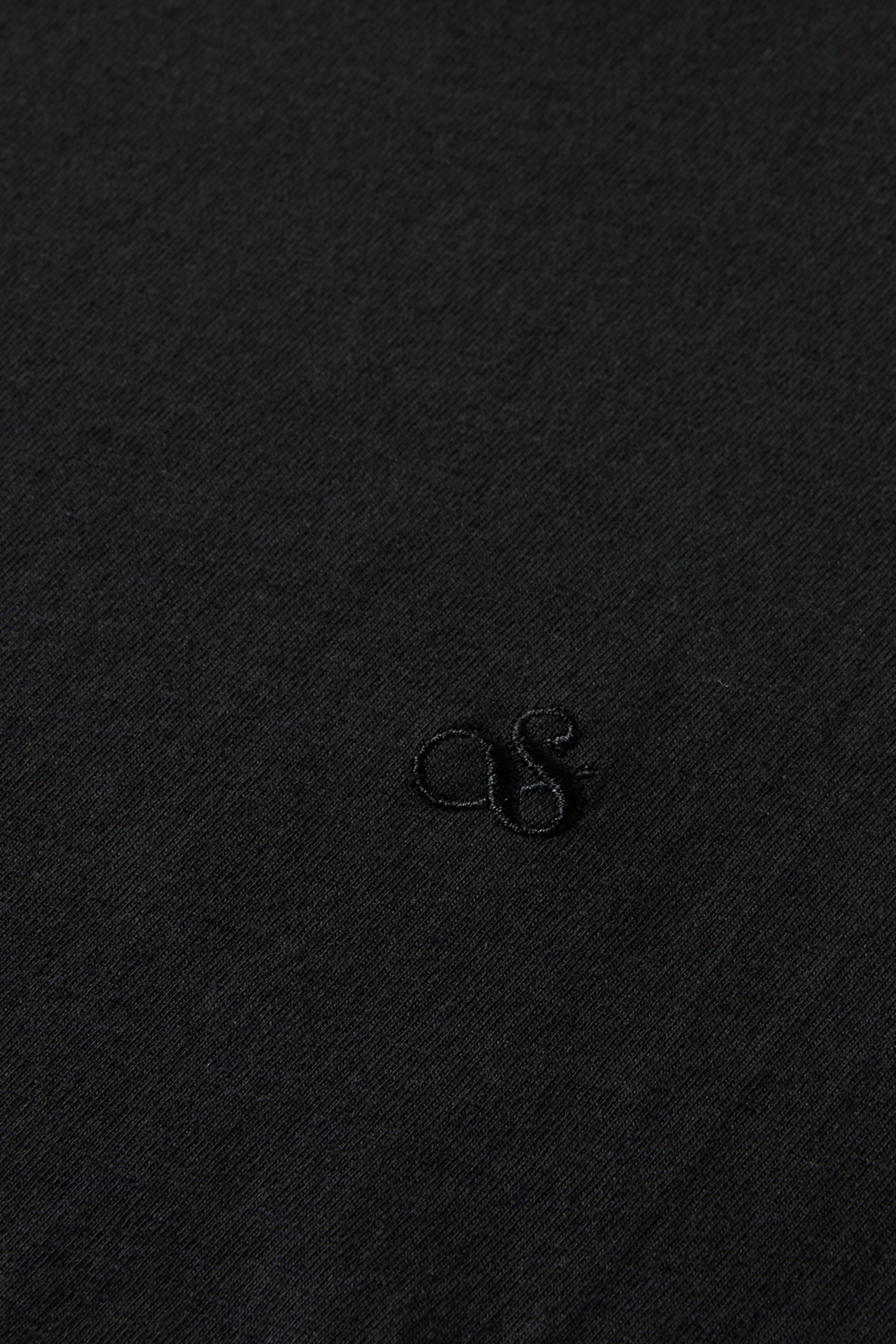 CHEST LOGO REGULAR-FIT T-SHIRT BLACK 6