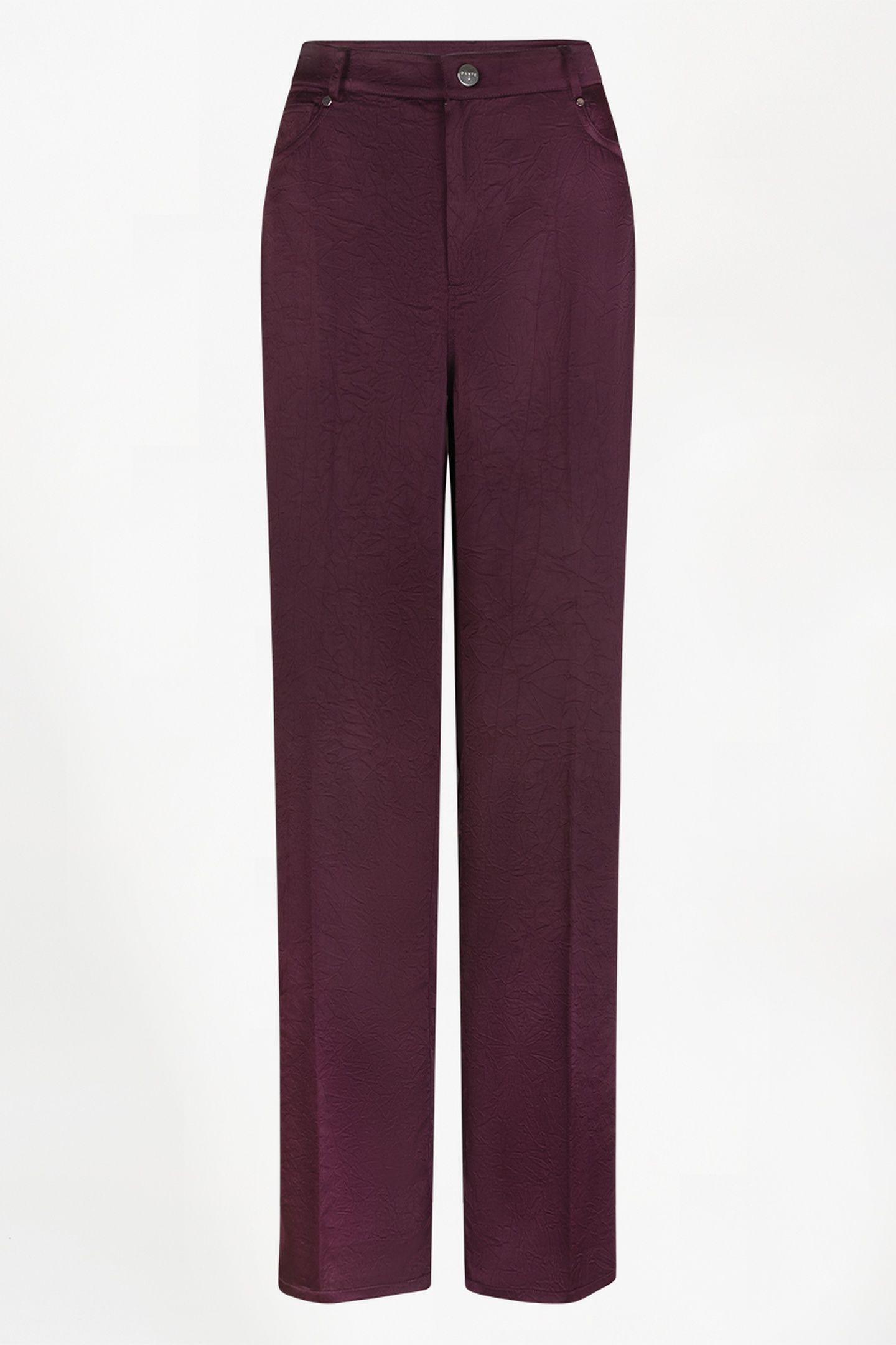 SUMMIT 5-POCKET SATIN PANTS MULBERRY RED 3