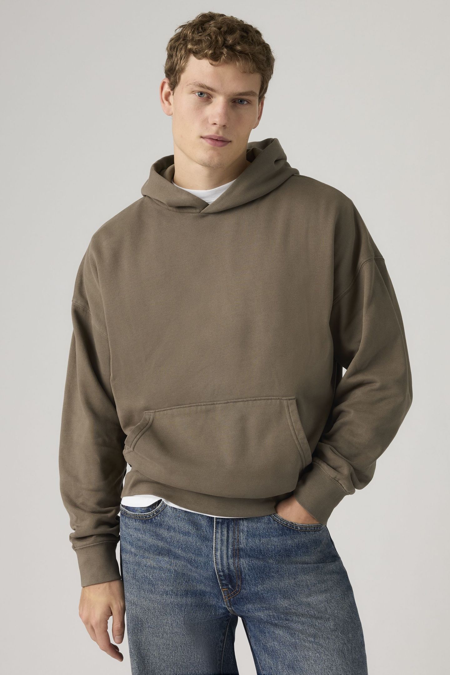 SOFT CROPPED HOODIE GARMENT DYE BUNGEE C 1
