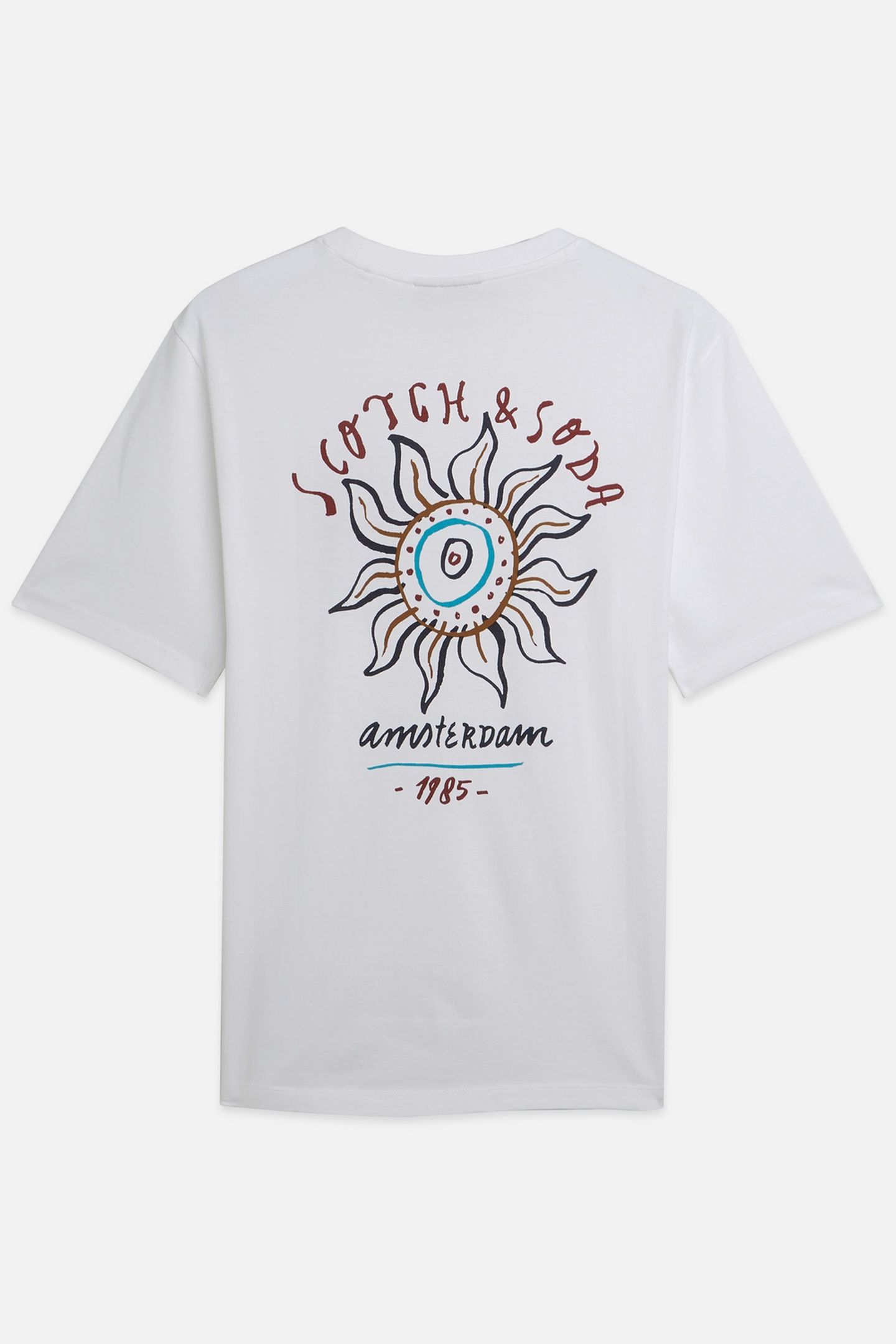 FRONT AND BACK ARTWORK REGULARFIT TSHIRT WHITE/PASTEL 5