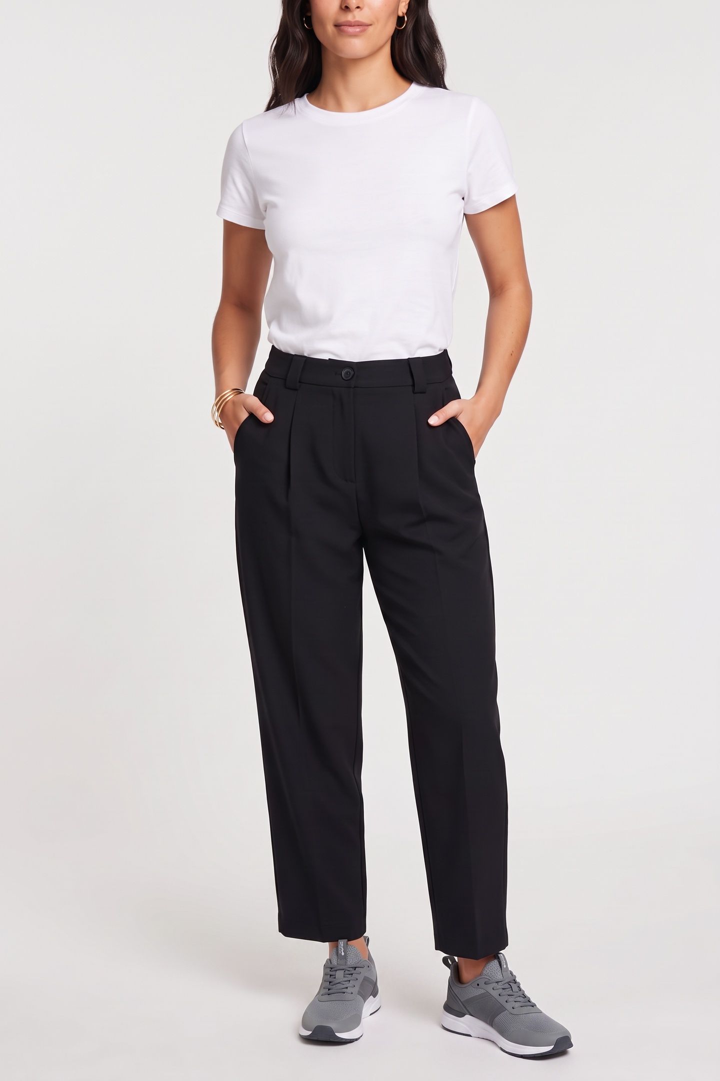 UNISEX TROUSERS RENATO BLACK 2