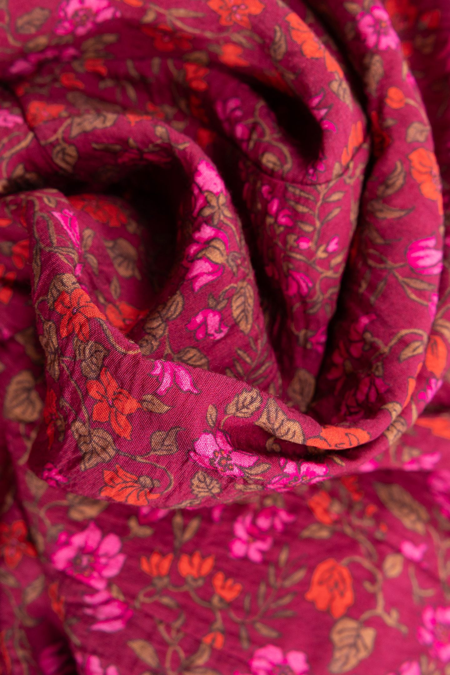 PINK DRESS WITH FLORAL PRINT 8