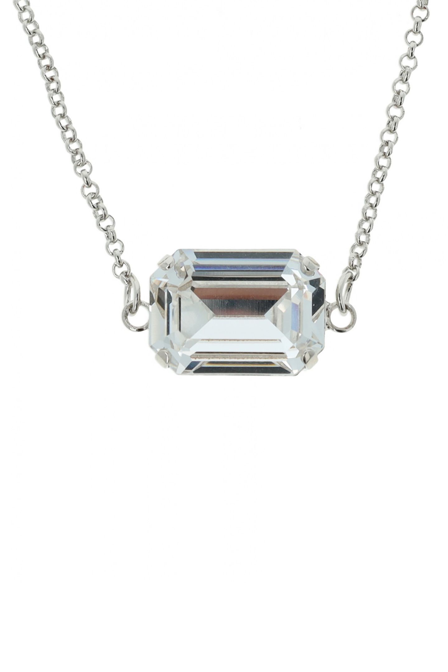 LADY DI BRACELET RHODIUM CRYSTAL 2