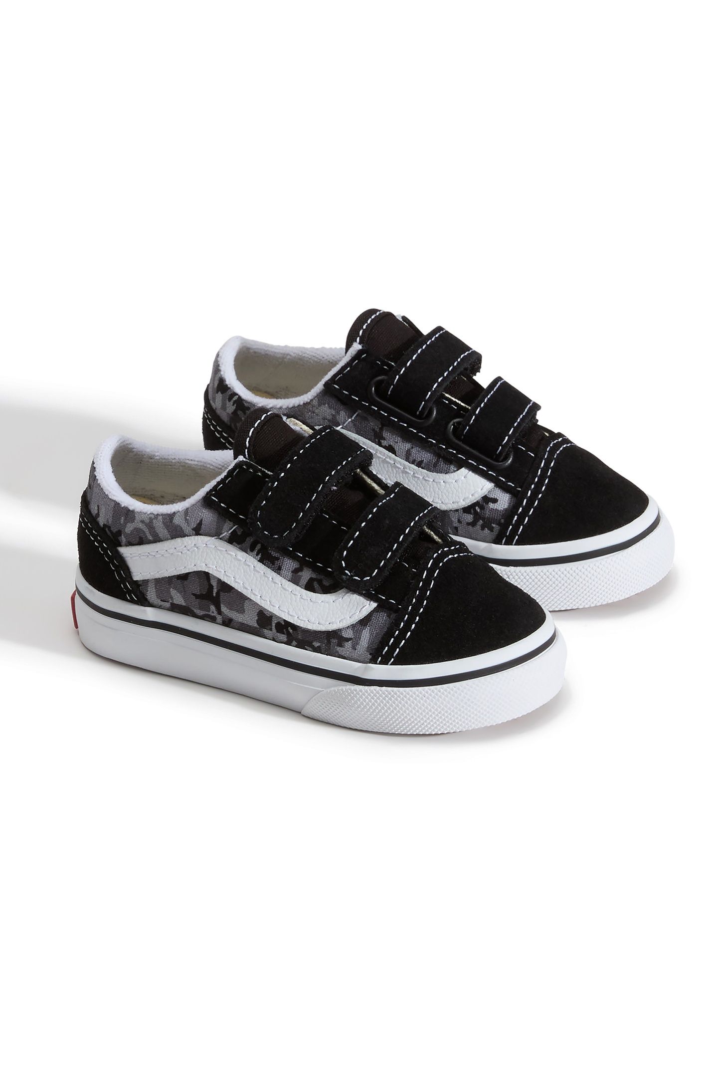 TODDLER OLD SKOOL V CHECK CAMO BLACK/LIGHT GREY 3