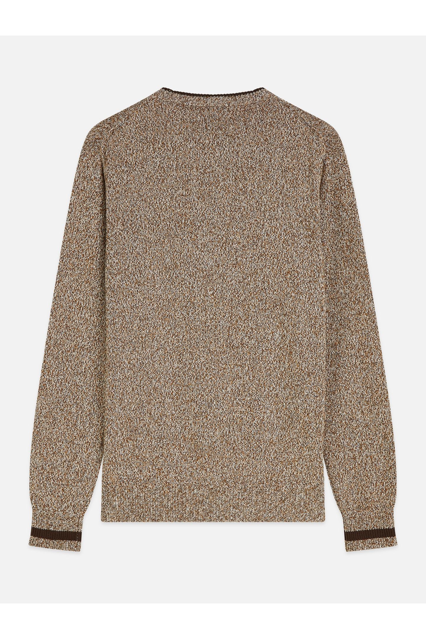 MELANGE REGULARFIT PULLOVER MEDIUM BEIGE 2