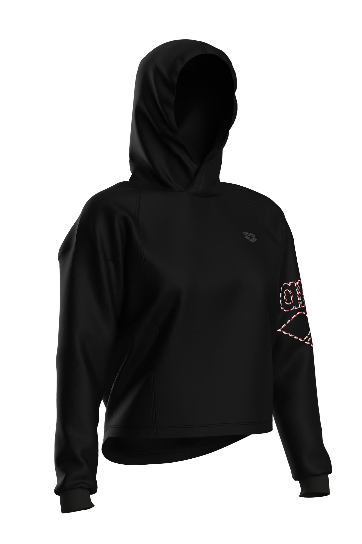 TEAM ESSENTIAL SWEAT SHIRT BLACK 2