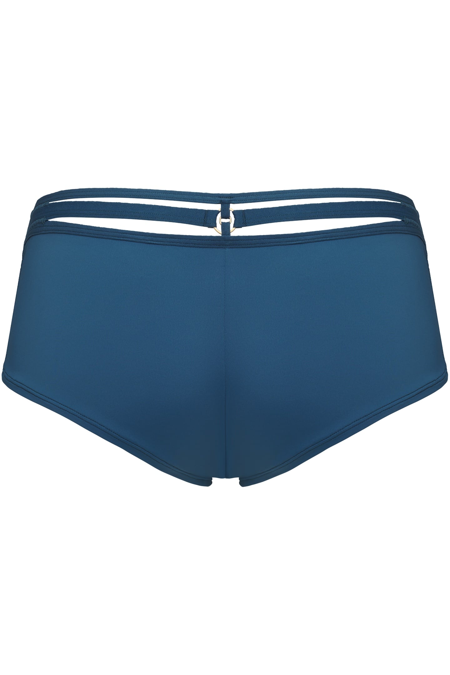 SPACE ODYSSEY TEAL LACE BRAZILIAN SHORTS 4