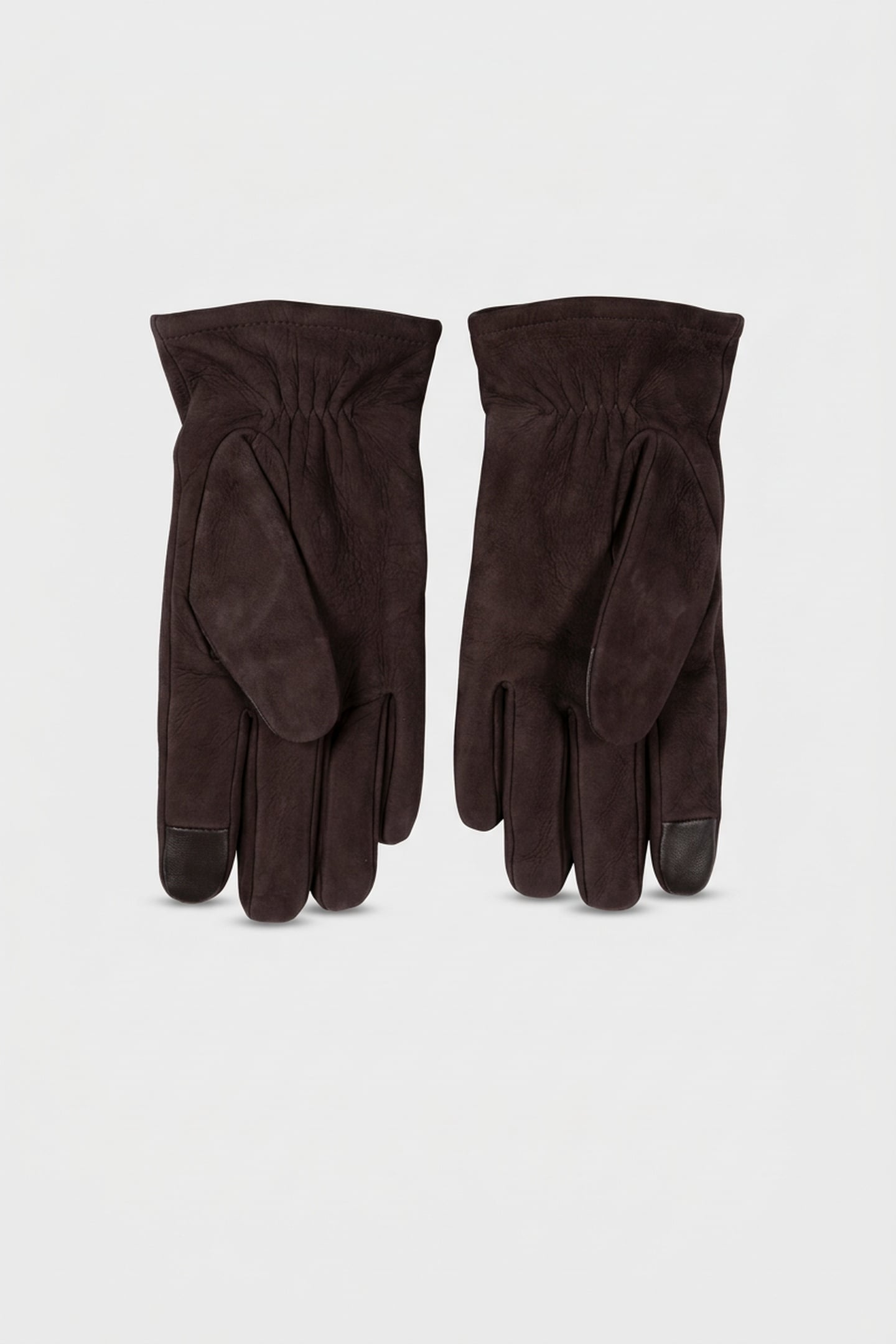 SUEDE LEATHER GLOVES BROWN 3