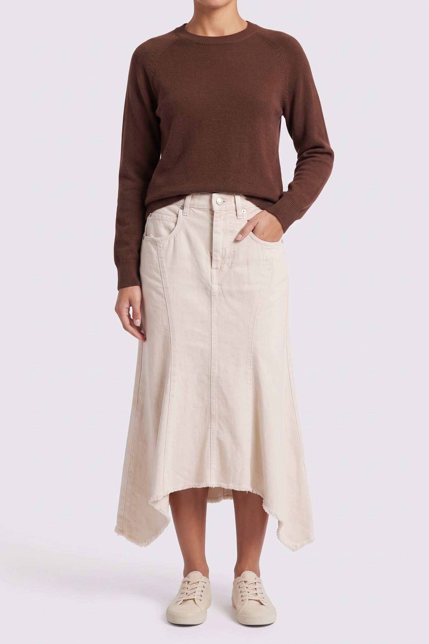 NYDA SKIRT ECRU 1