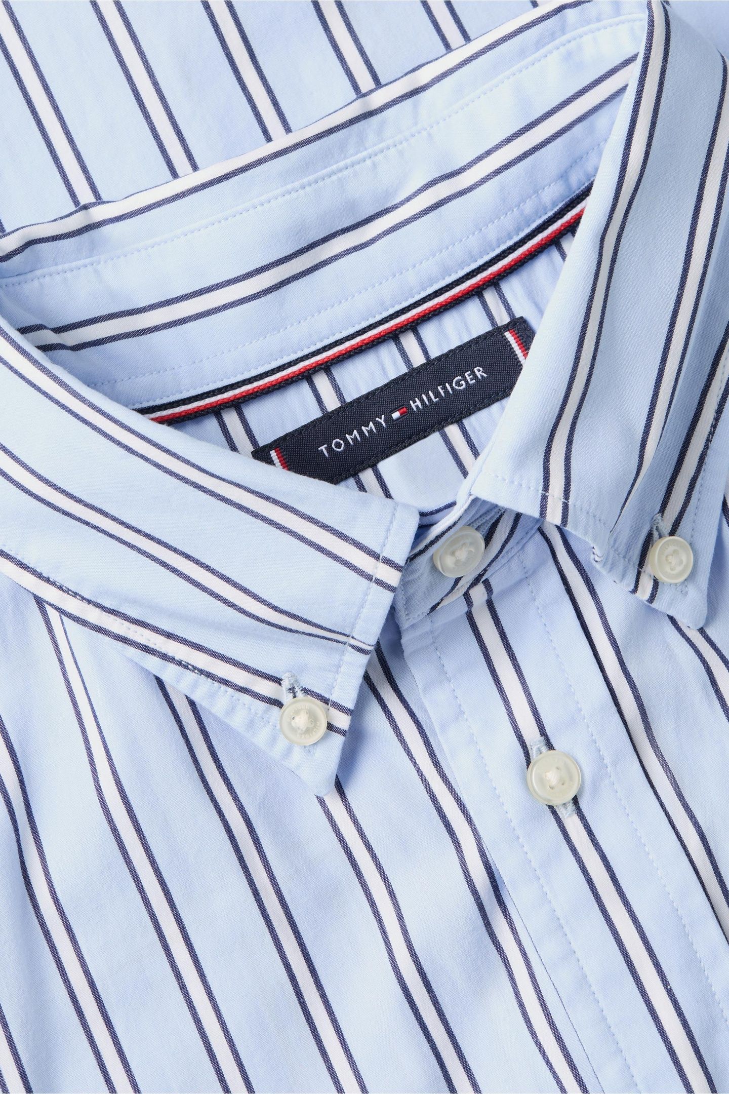 FLEX POPLIN BOLD SWEET BLUE/STRIPE 4