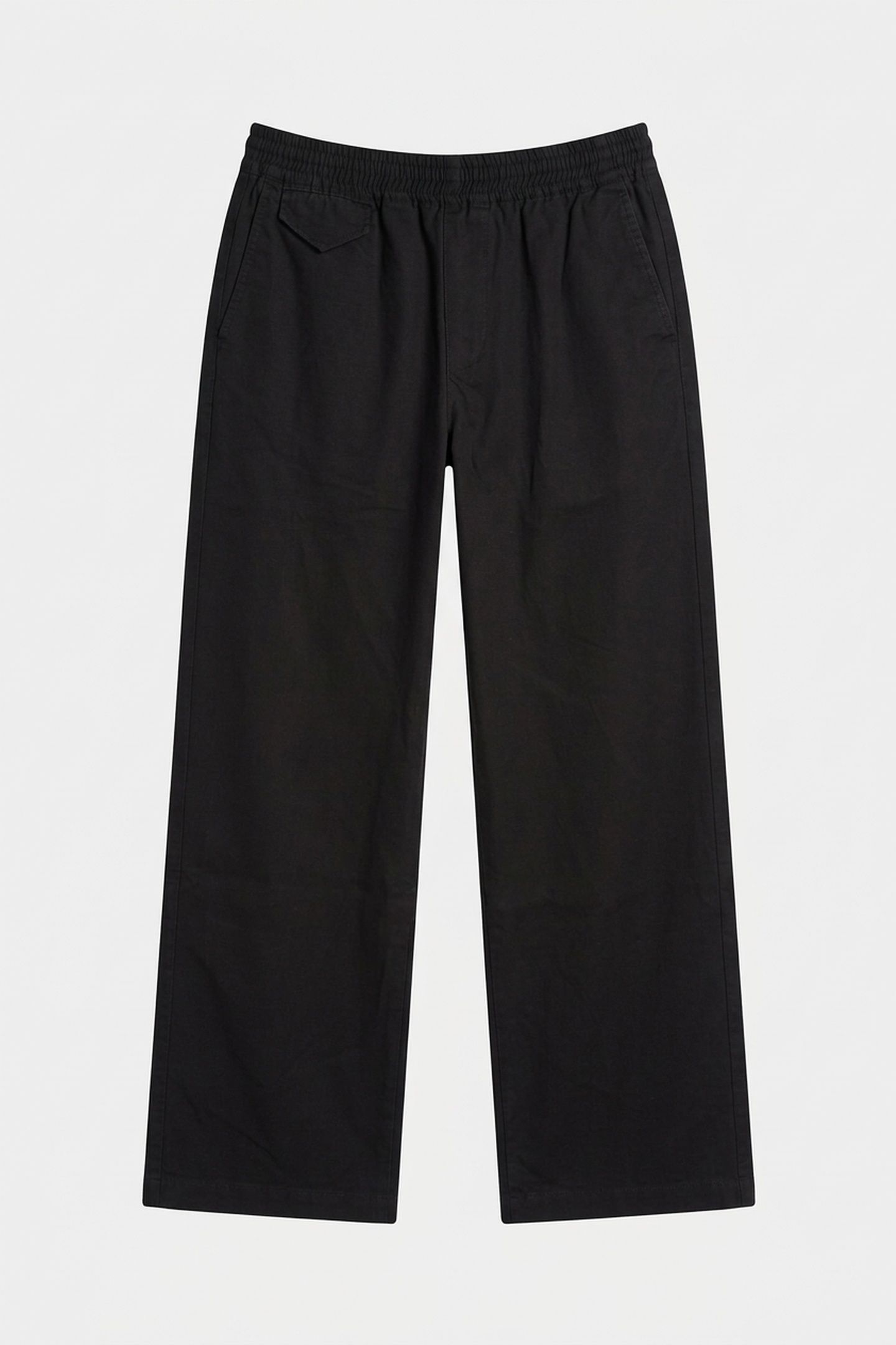 UNISEX PAJAMA TROUSERS FAUX BLACK 6