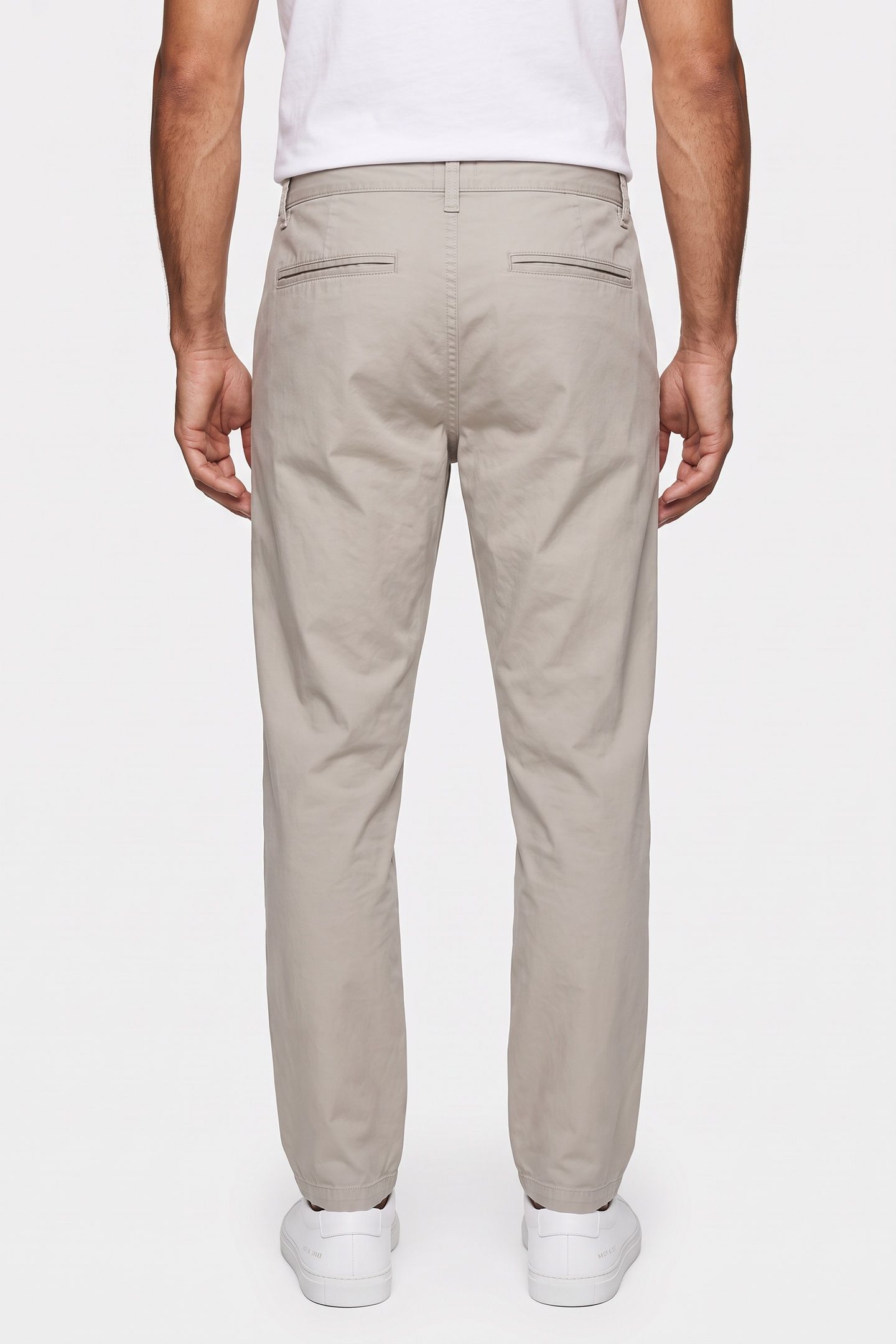 UNISEX CHINOS LAWRENCE LIGHT GREY 2