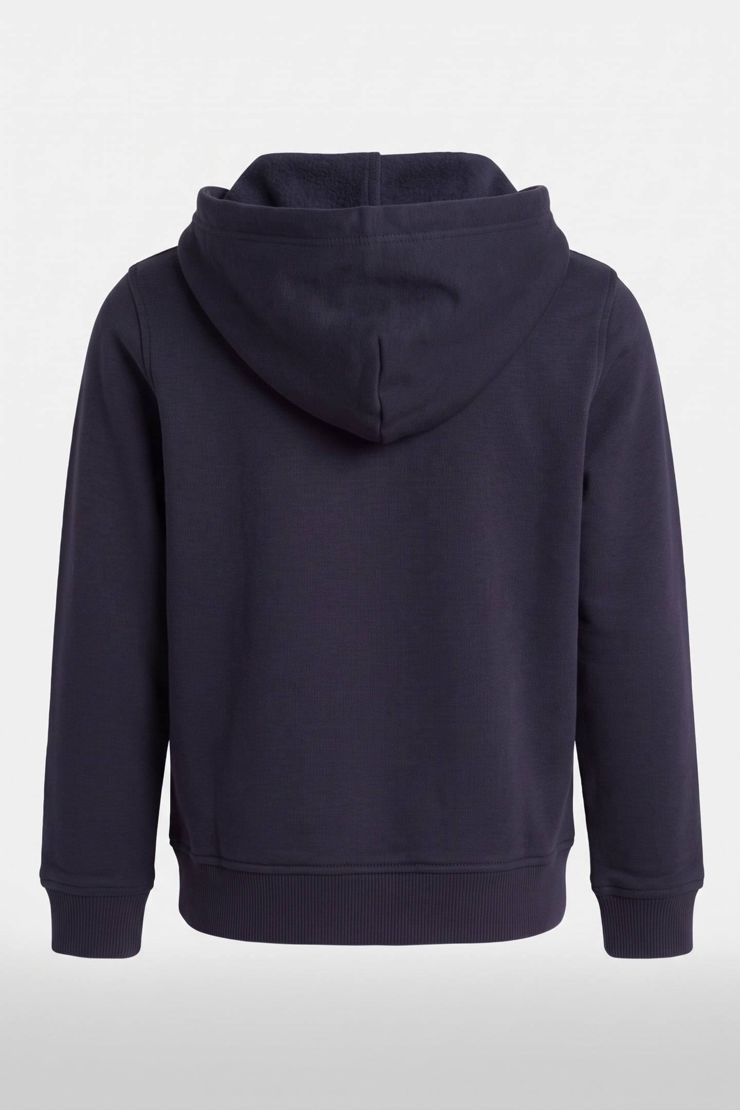 KIDS UNISEX SHIELD ZIP HOODIE EVENING BLUE 3