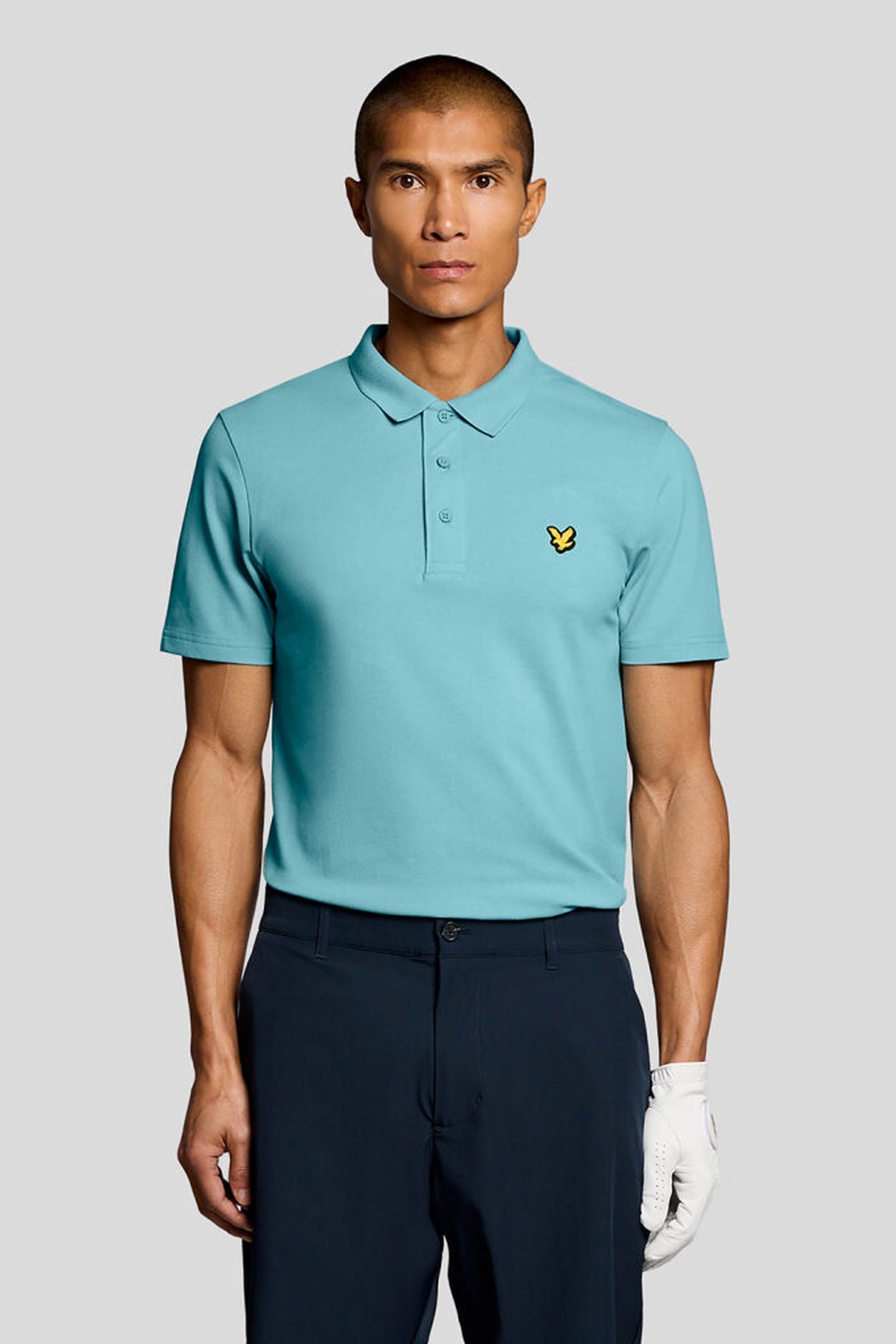 GOLF CORE POLO AQUAMARINE BLUE 1