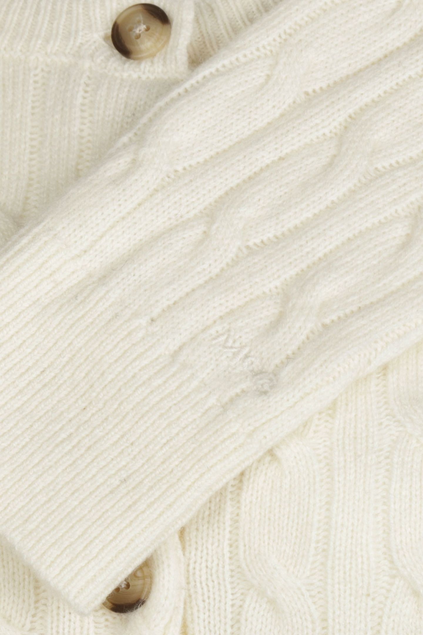 BUTTON CABLE CARDIGAN OFF WHITE 4