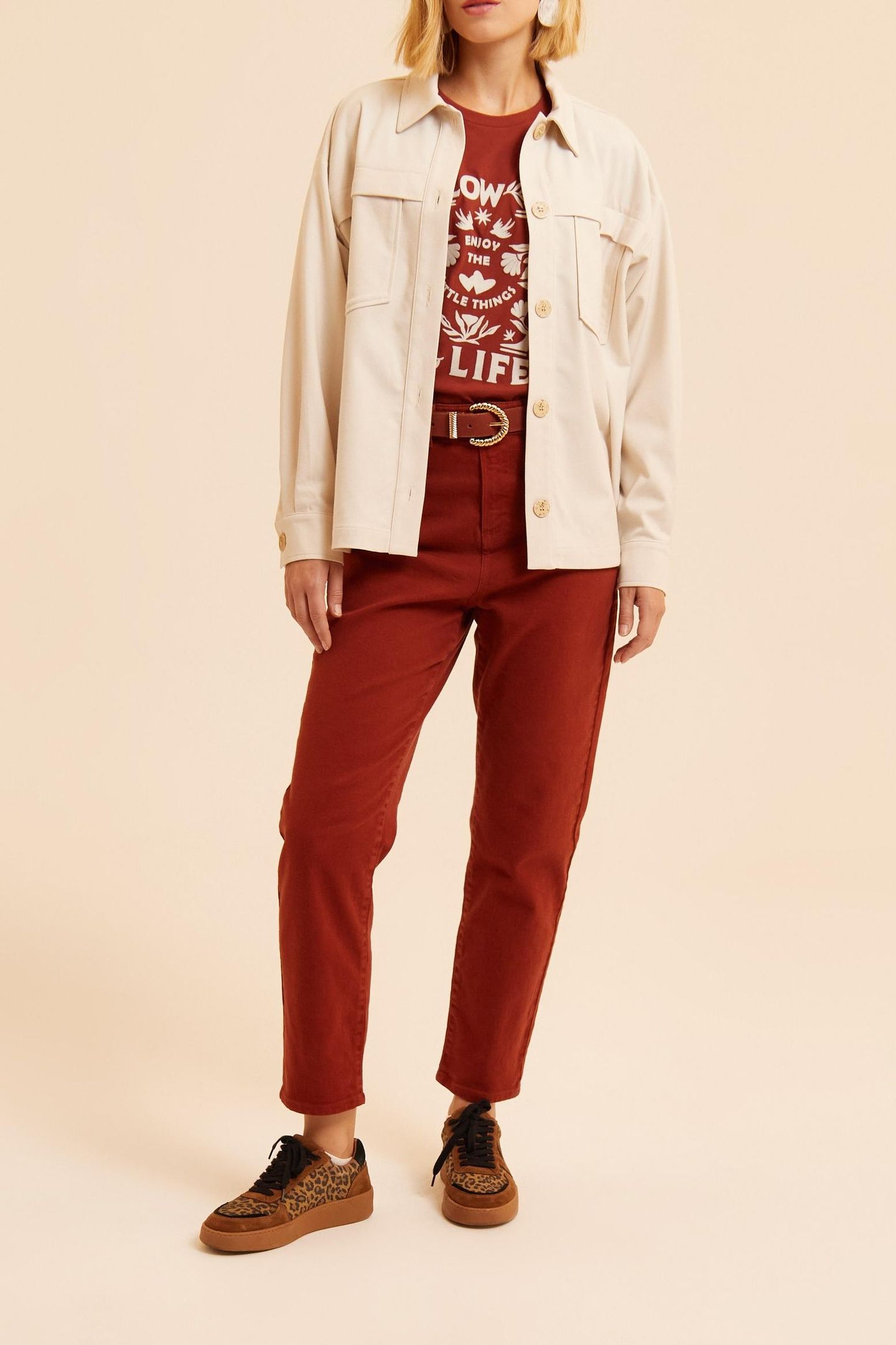 BROWN BOYFRIEND JEANS ELISE 5