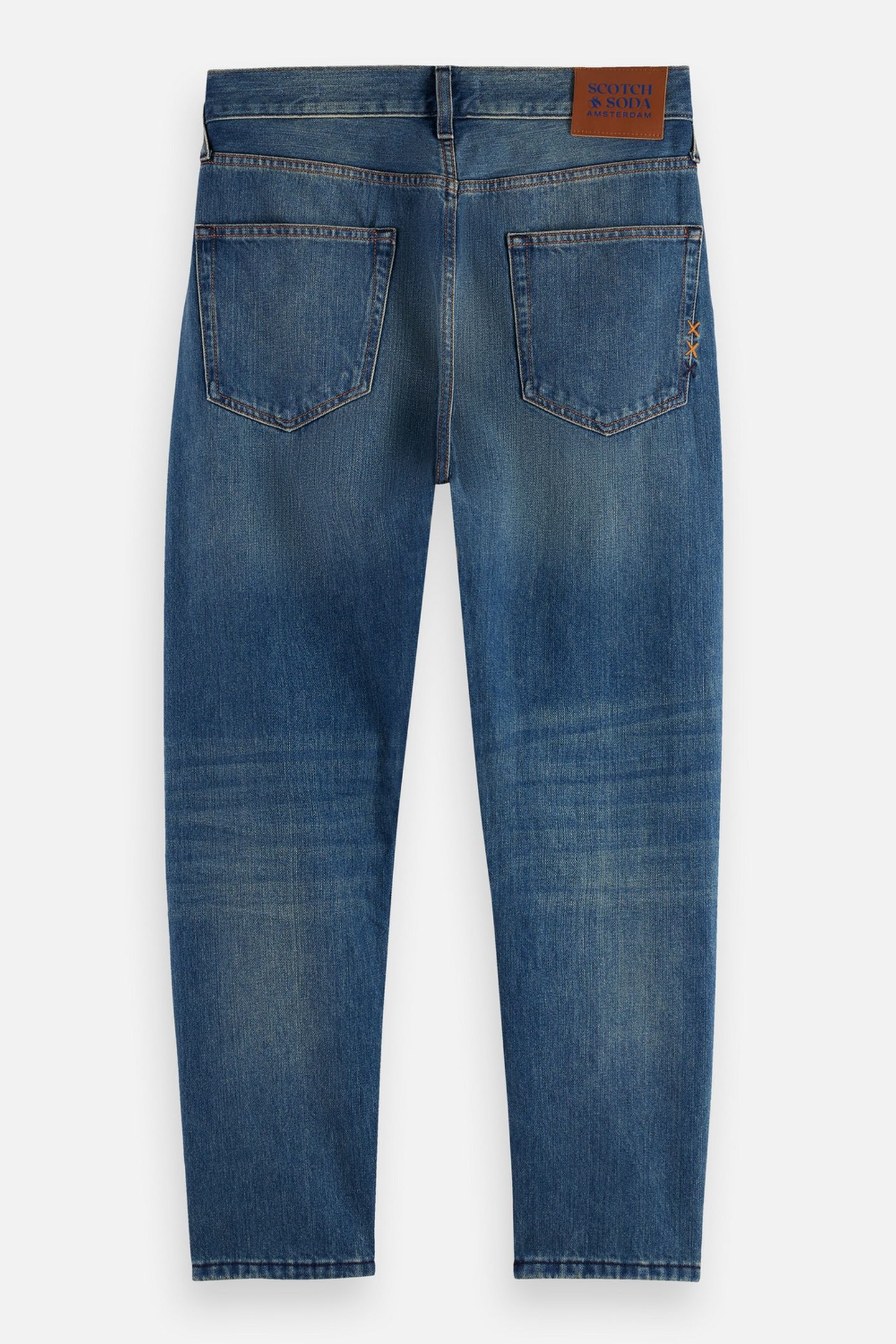 DEAN LOOSE TAPERED-FIT JEANS NAVY 5