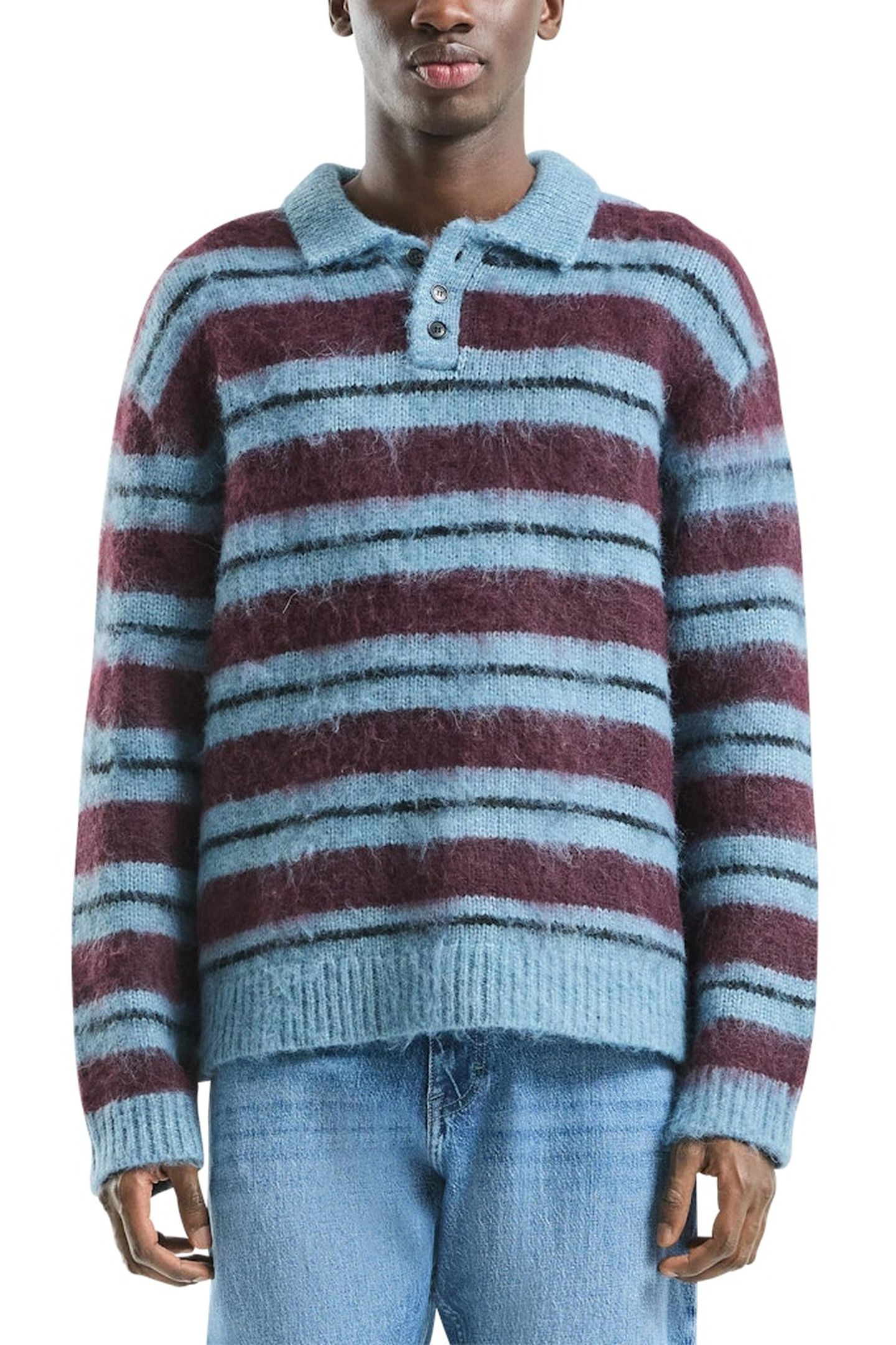 S.OLIVER-QS PULLOVER BLUE GREEN 1