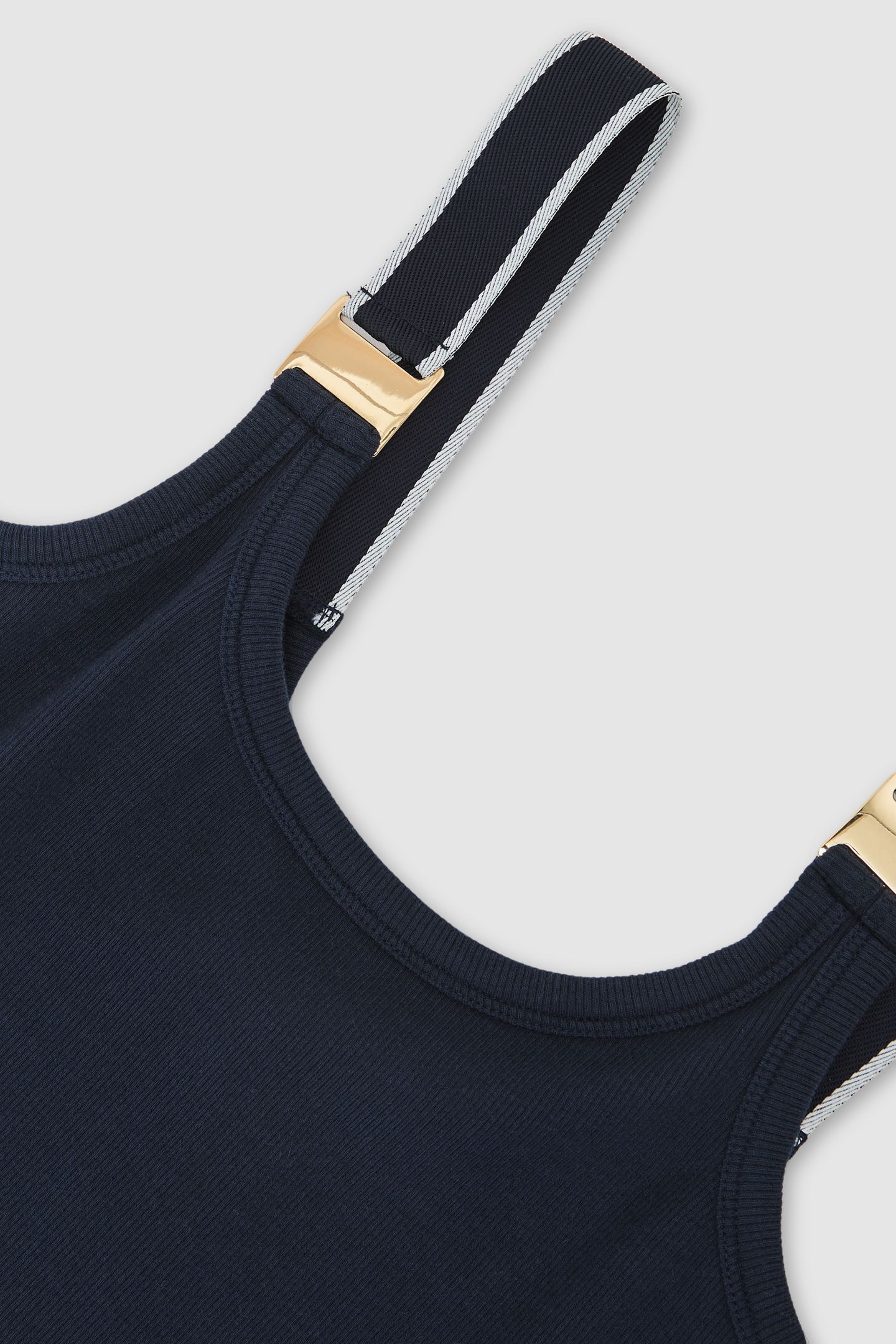 HARDWEAR DETAIL VEST NAVY/WHITE 6
