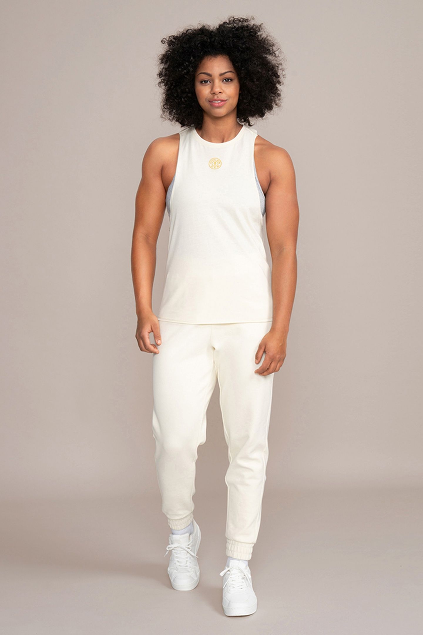 LADIES MODERN TANK OFF-WHITE 2