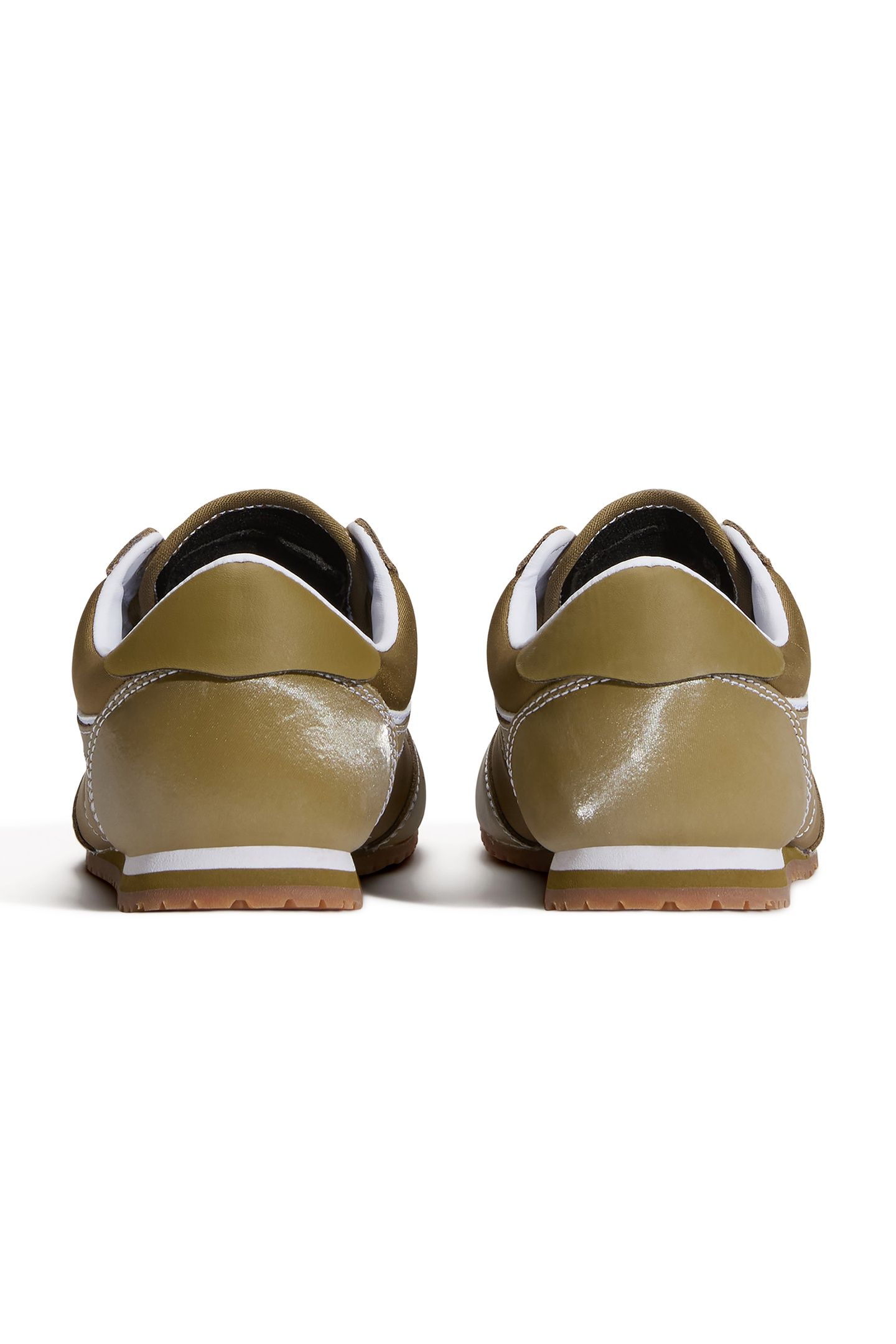 UNISEX SUPER LOWPRO PATENT TAN 4