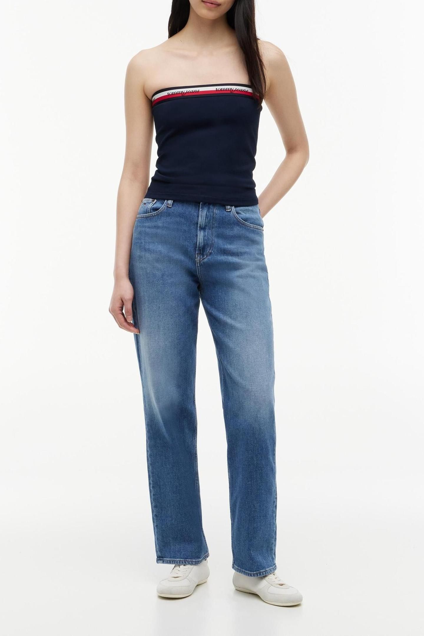 LAYLA HIGH RISE SLIM STRAIGHT BI DENIM MEDIUM 3