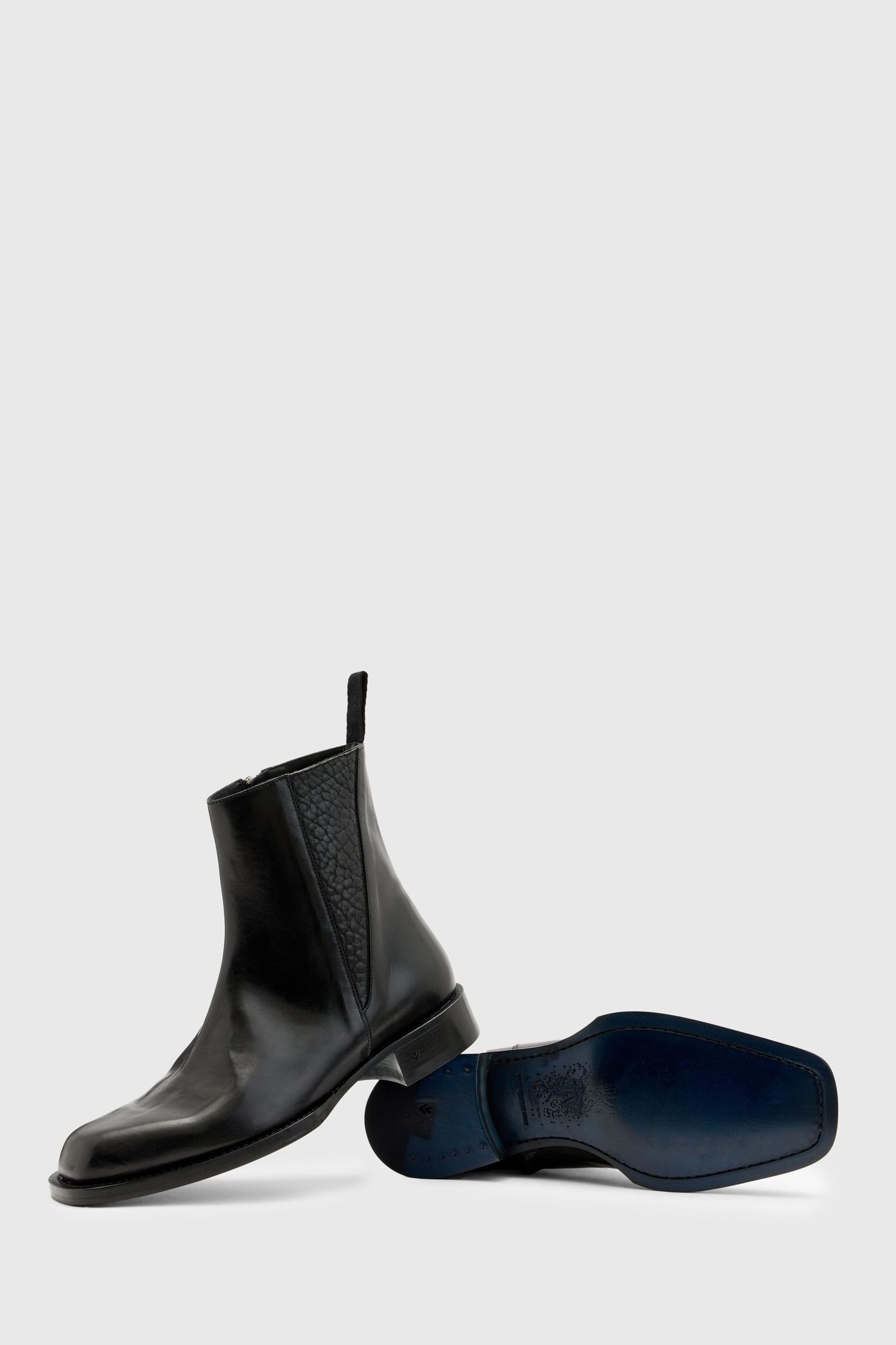 GEO ZIP BOOT BLACK 2