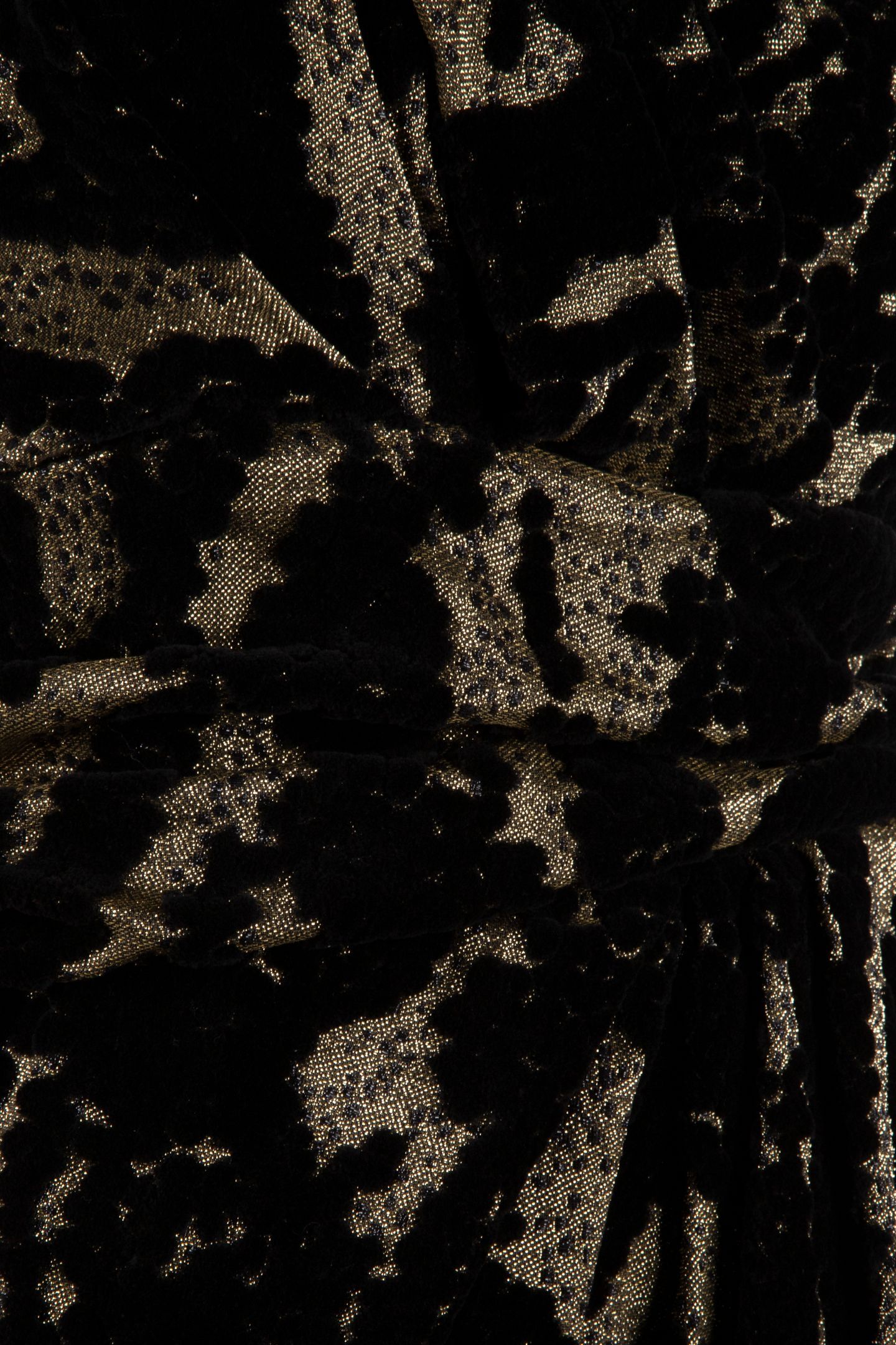 CAVANI DRESS BLACK/GOLD 4