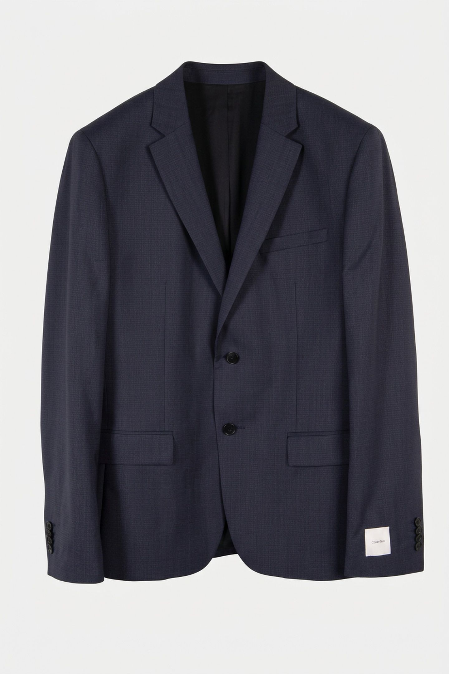 LS MICRO DOT SLIM BLAZER SLATE BLUE 3