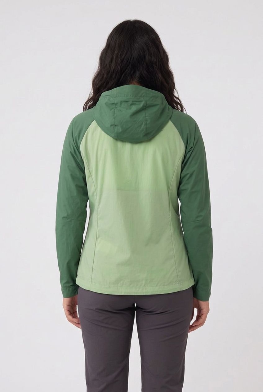 SKAR LIGHT WINDBREAKER JACKET LIGHT JADE GREEN/DARK JADE GRE 2