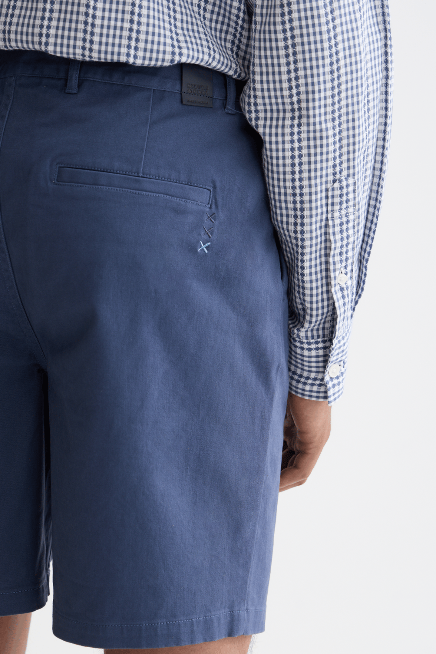SEASONAL CORE STUART COTTON TWILL REGULAR-FIT SHORTS NAVY 6