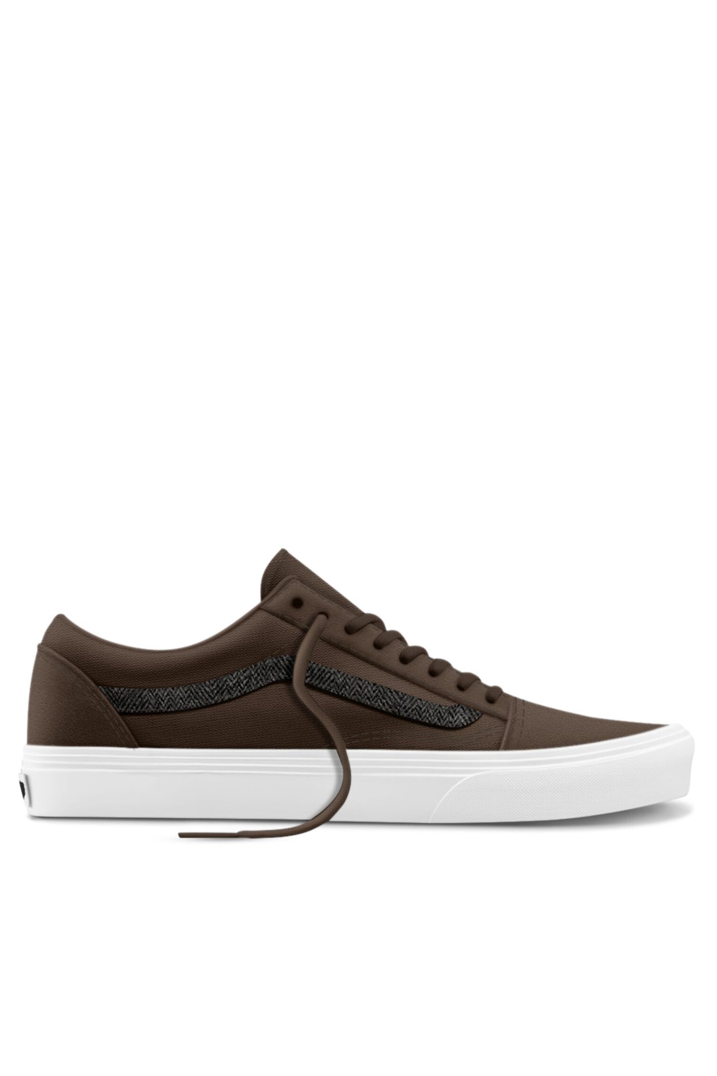UNISEX OLD SKOOL SUITING BROWN/WHITE 1