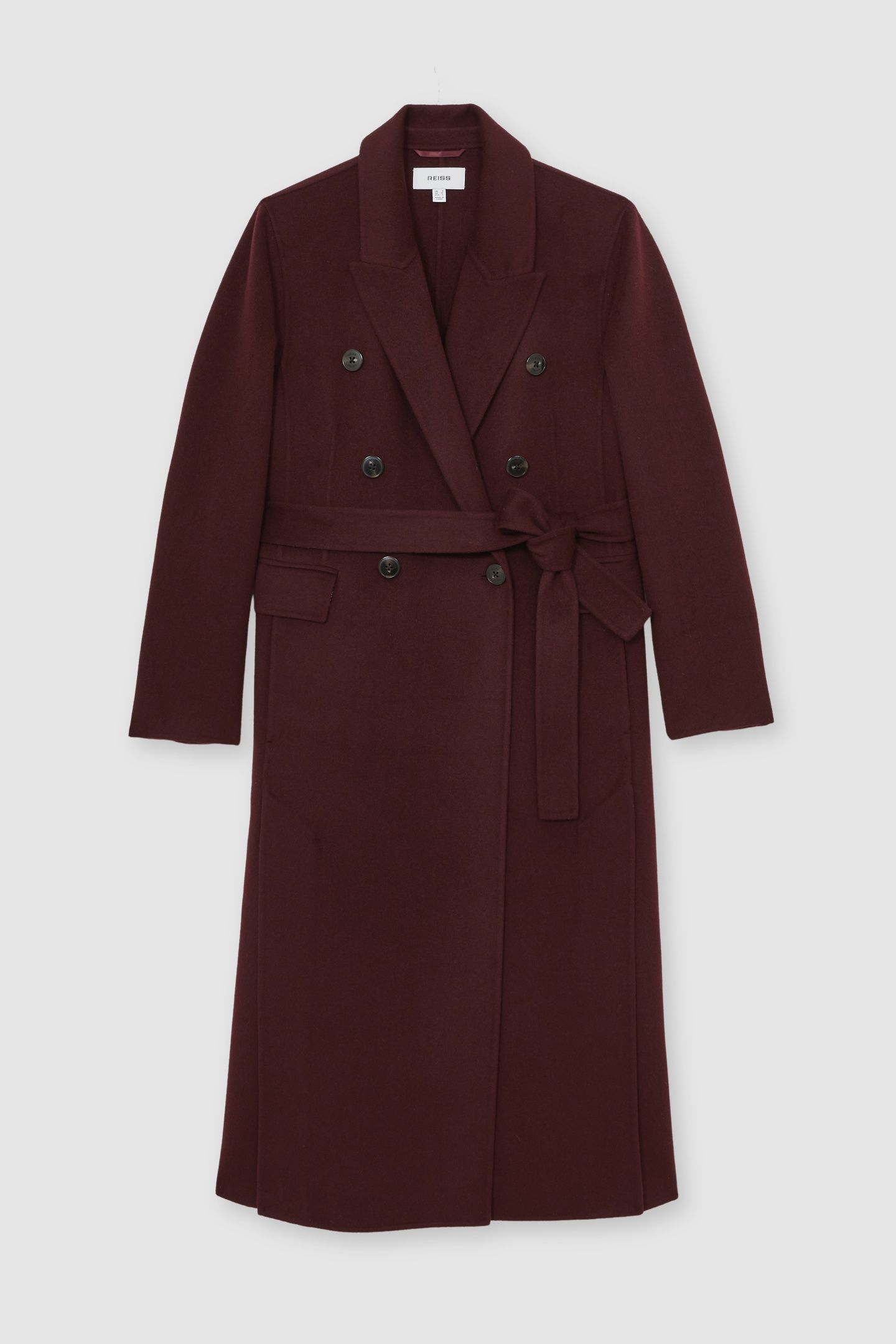 DB BLINDSEAM COAT BURGUNDY 4