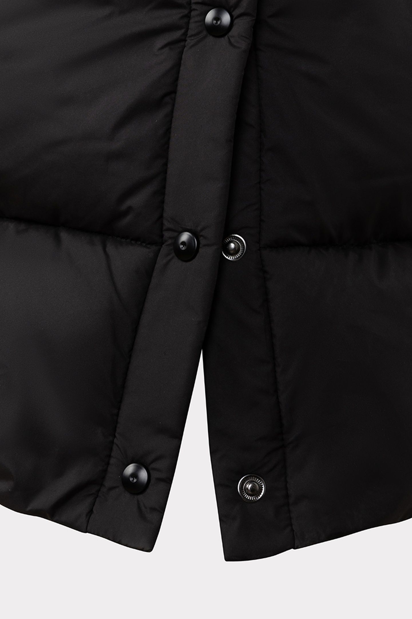 COAT LONG HOODED PUFFER BLACK 7