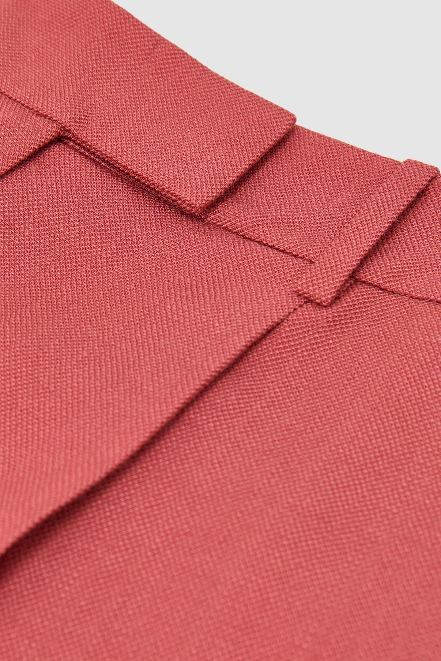 TAILORED BERMUDA SHORT BURNT RED 6