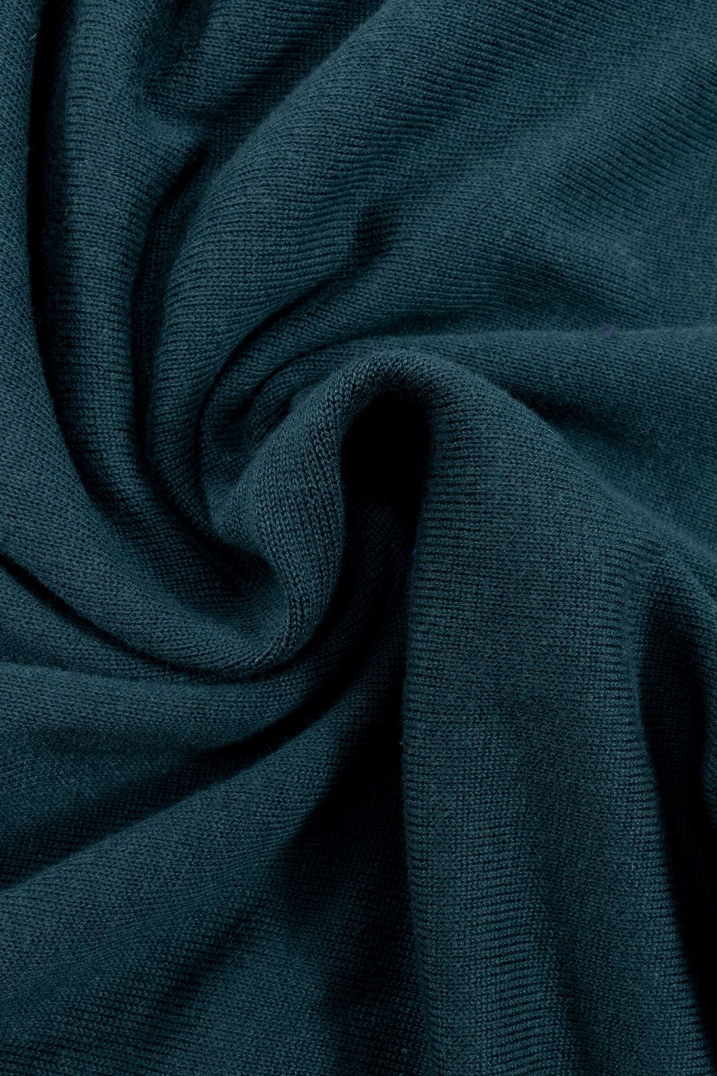 GREEN FINE OPENWORK STITCH KNIT CAPE SWEATER CECILE 7