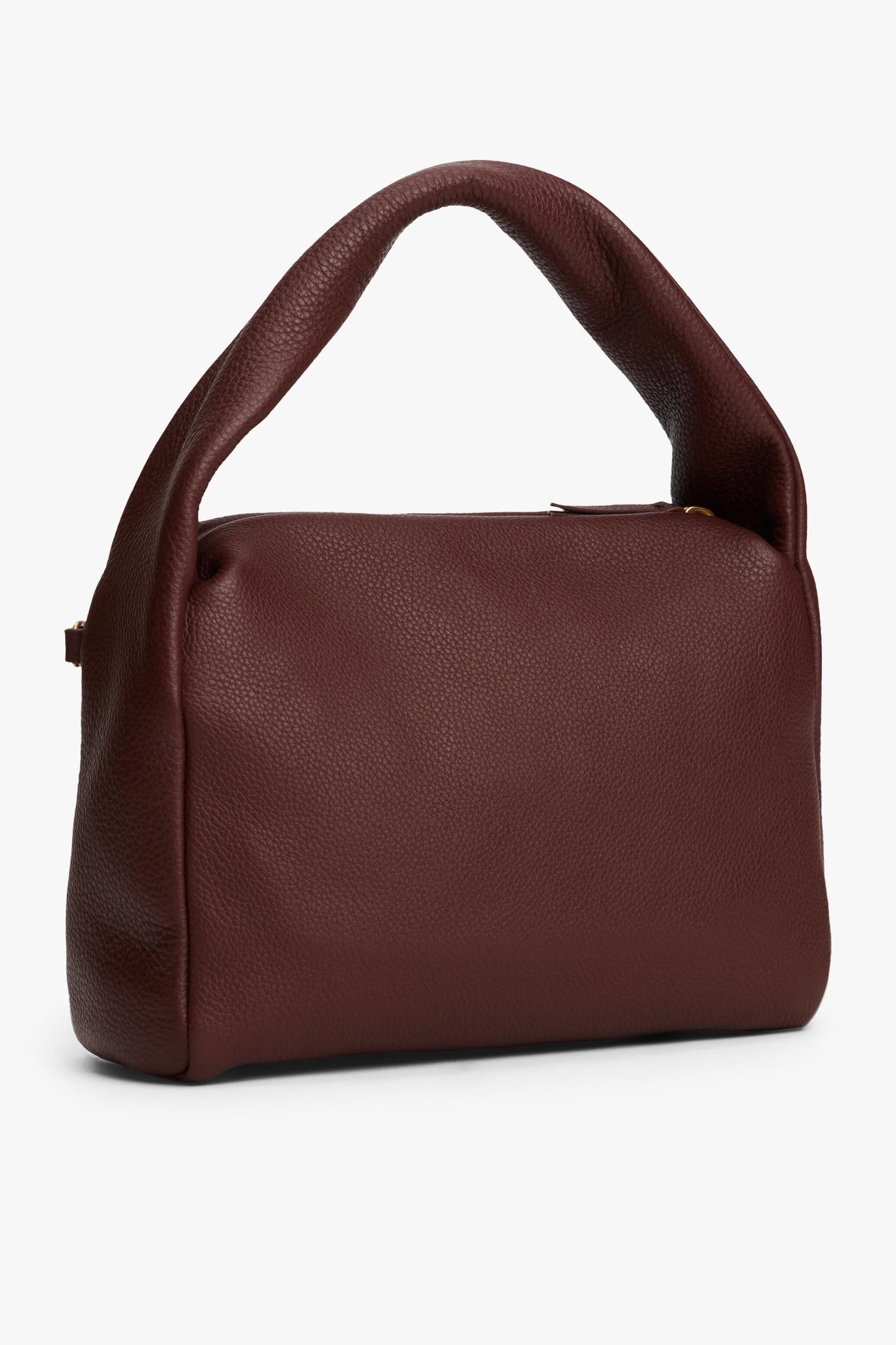 CITY LEATHER MINI BAG RICH WALNUT 2