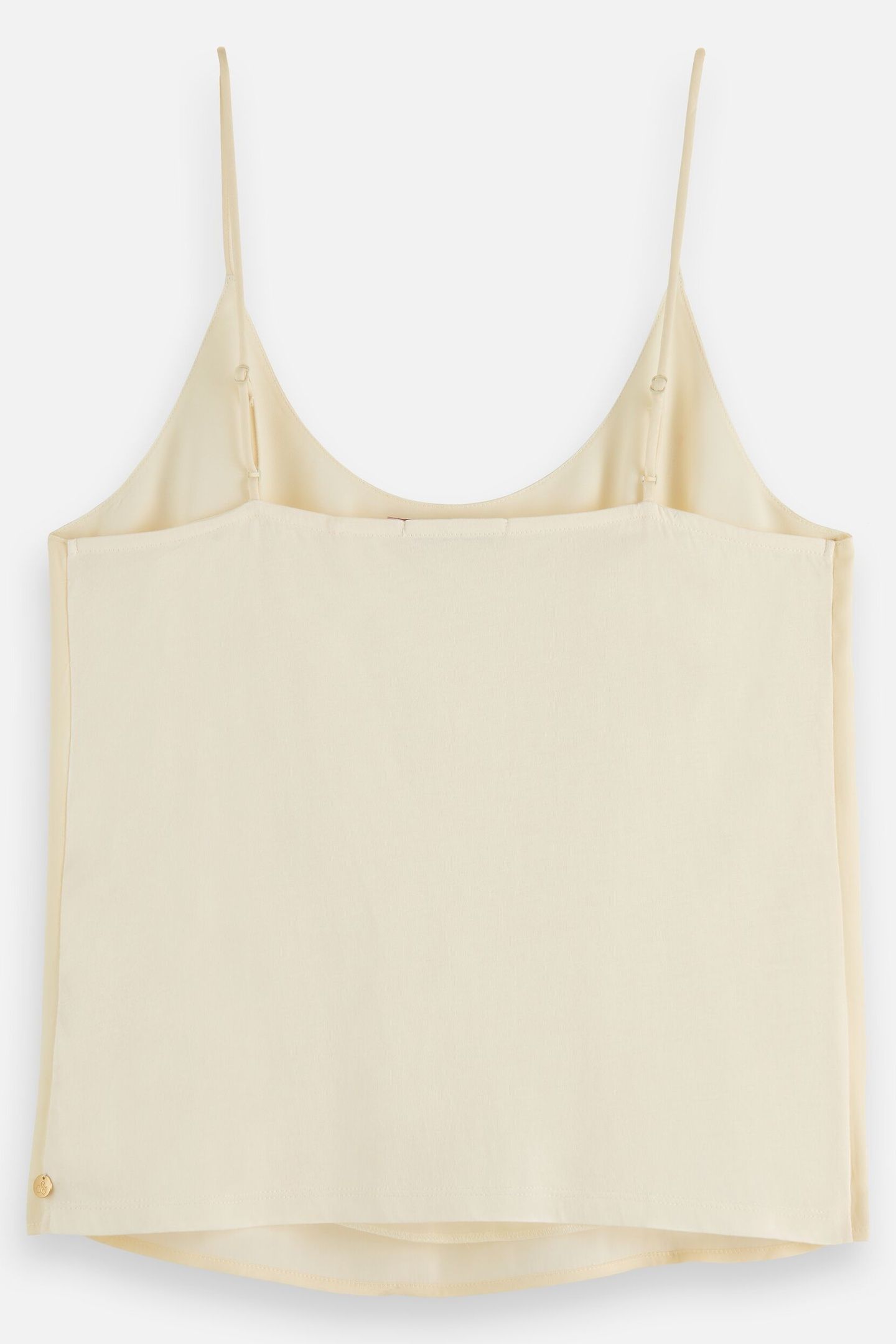 JERSEY WOVEN TANK OFF WHITE 5