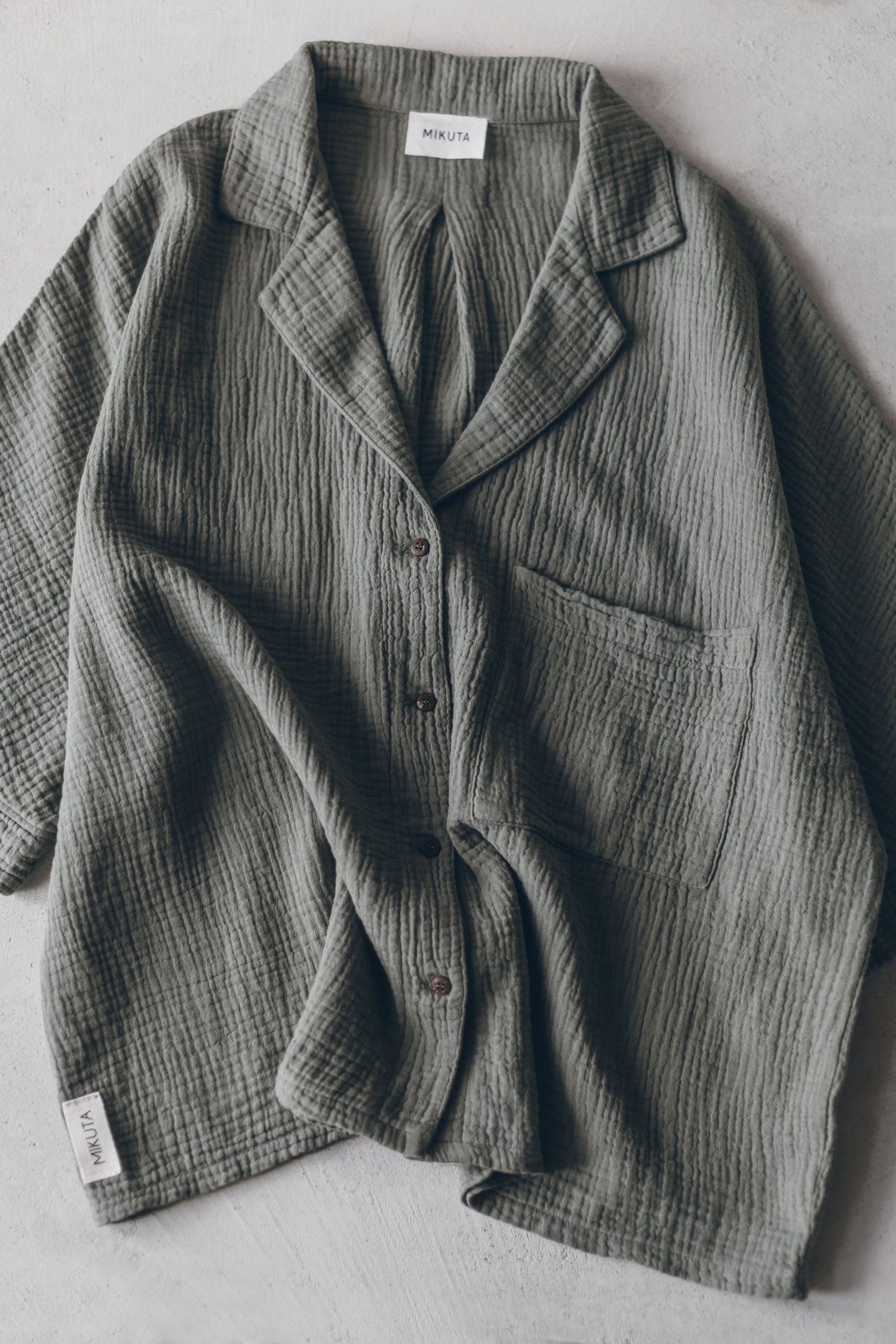 THE OLIVE CO-ORD SHIRT 2