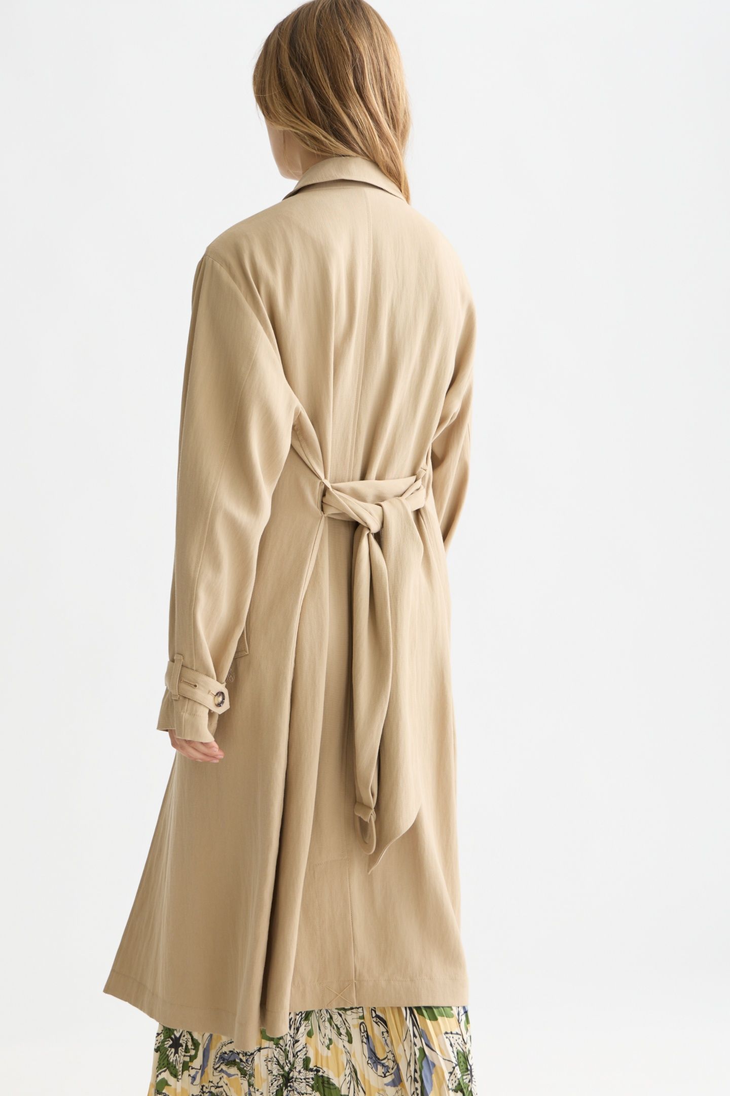 FLOWY TRENCHCOAT TRAVERTINE 2