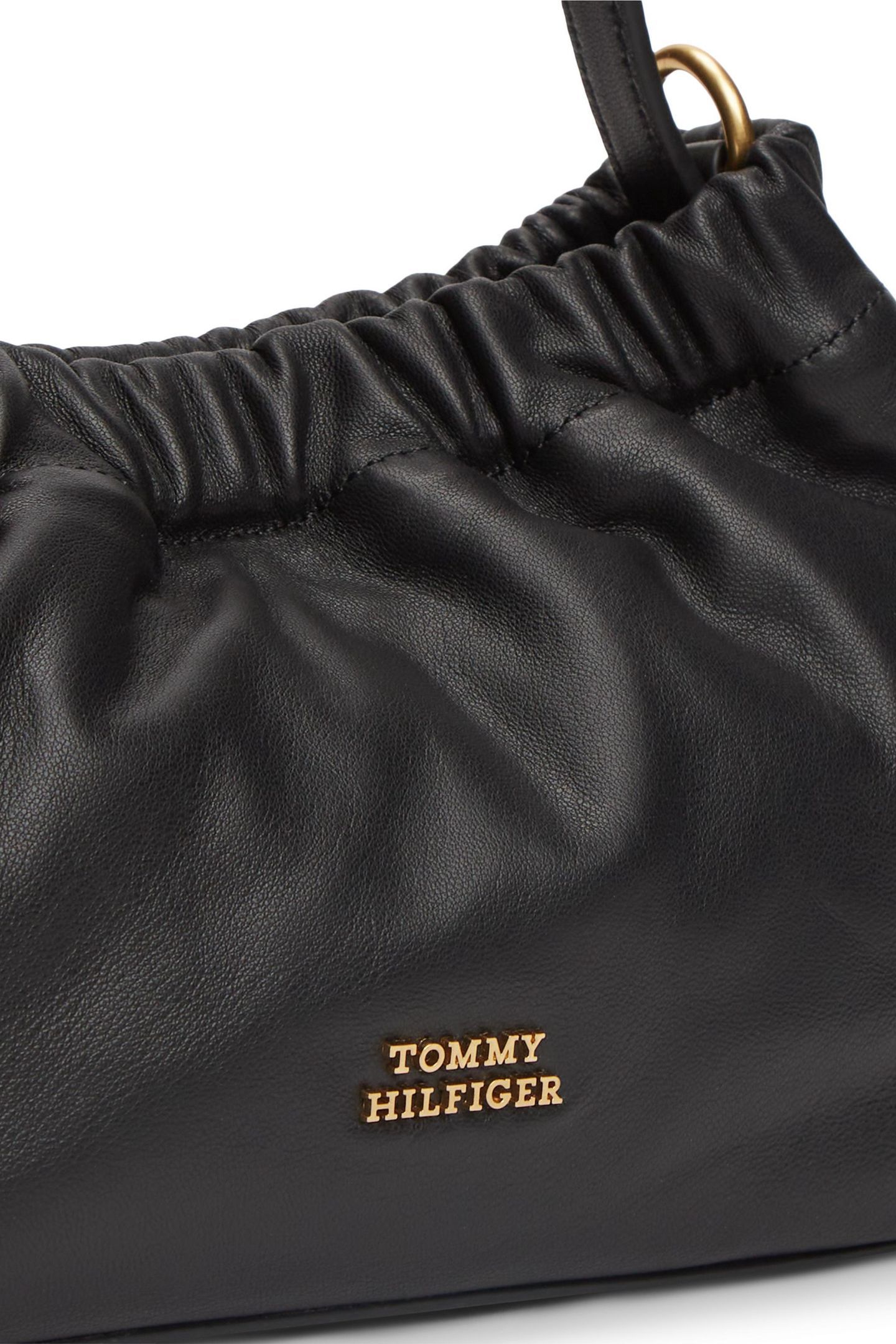 SOFT LEATHER MINI CROSSOVER BLACK 3