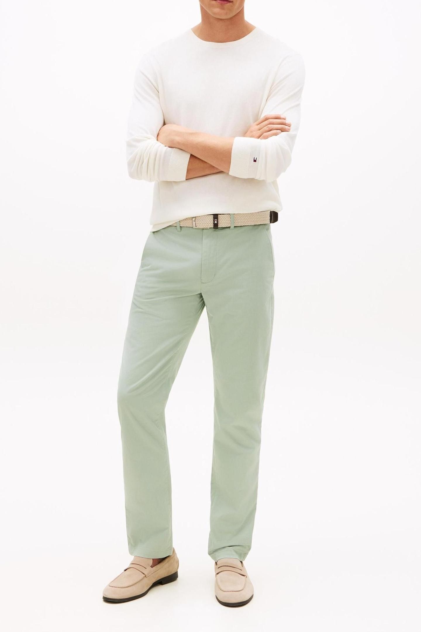 DENTON ESSENTIAL TWILL MINTY GREY 1