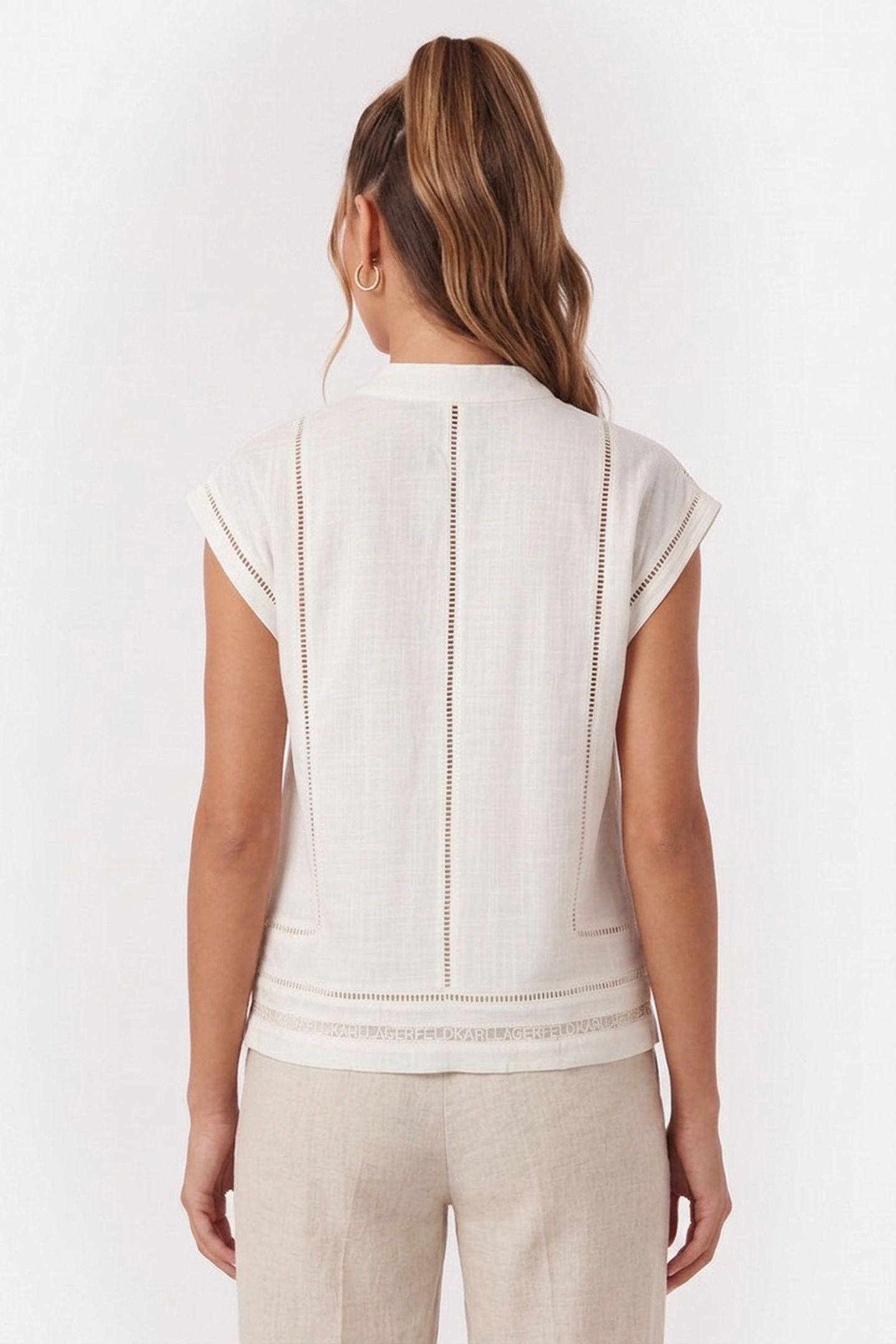 EMBROIDERY DETAIL BLOUSE WHITE 2