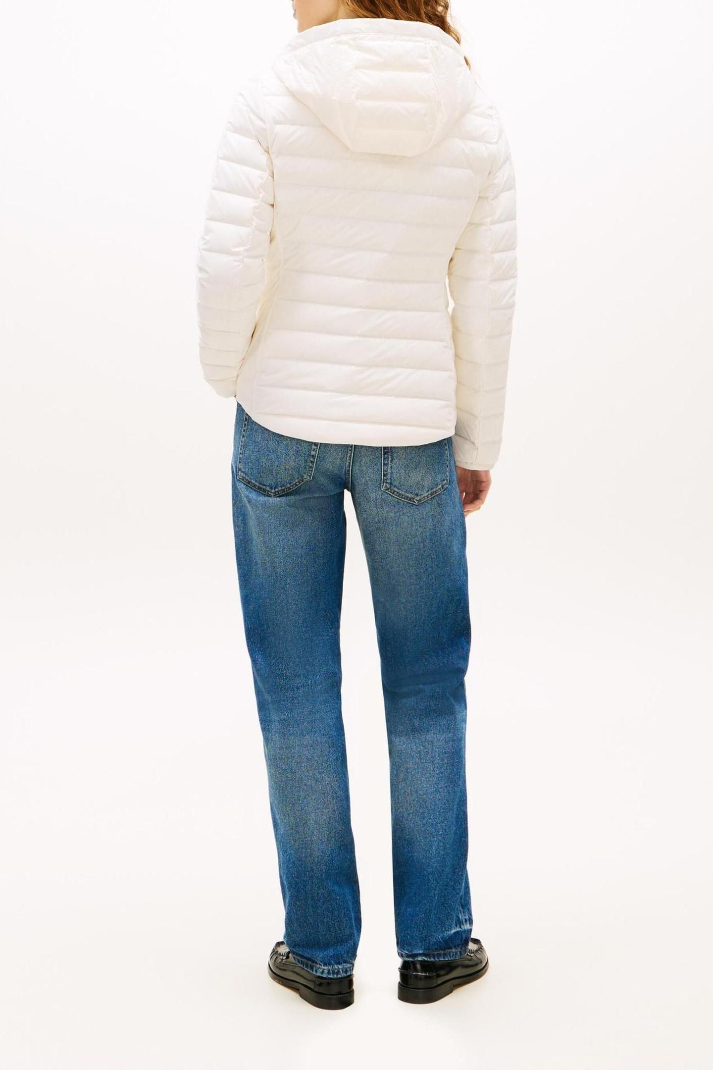 STRETCH NYLON LW DOWN IVORY SILK 3