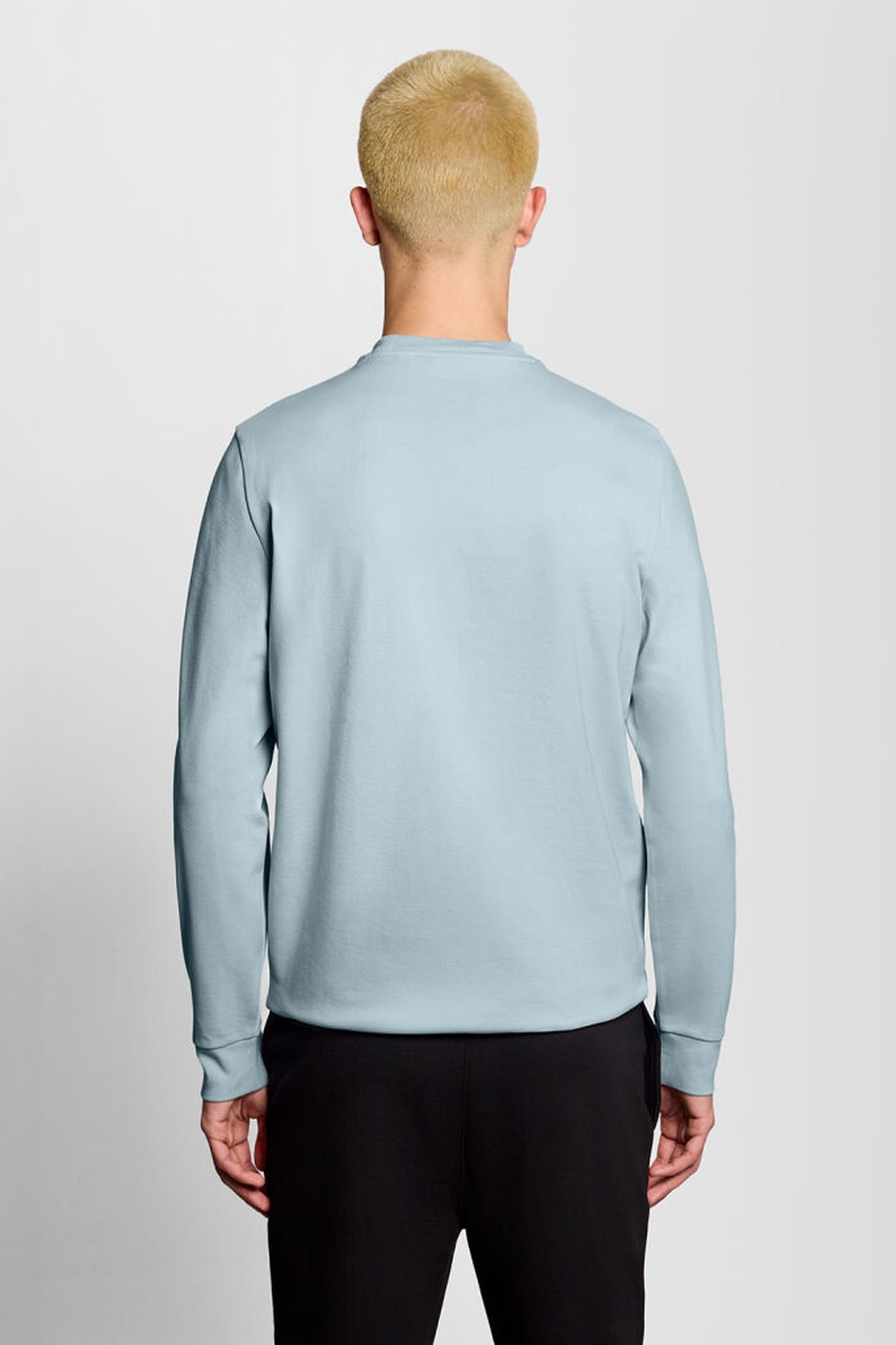 CREW NECK FLY FLEECE BLUE LAGOON 2