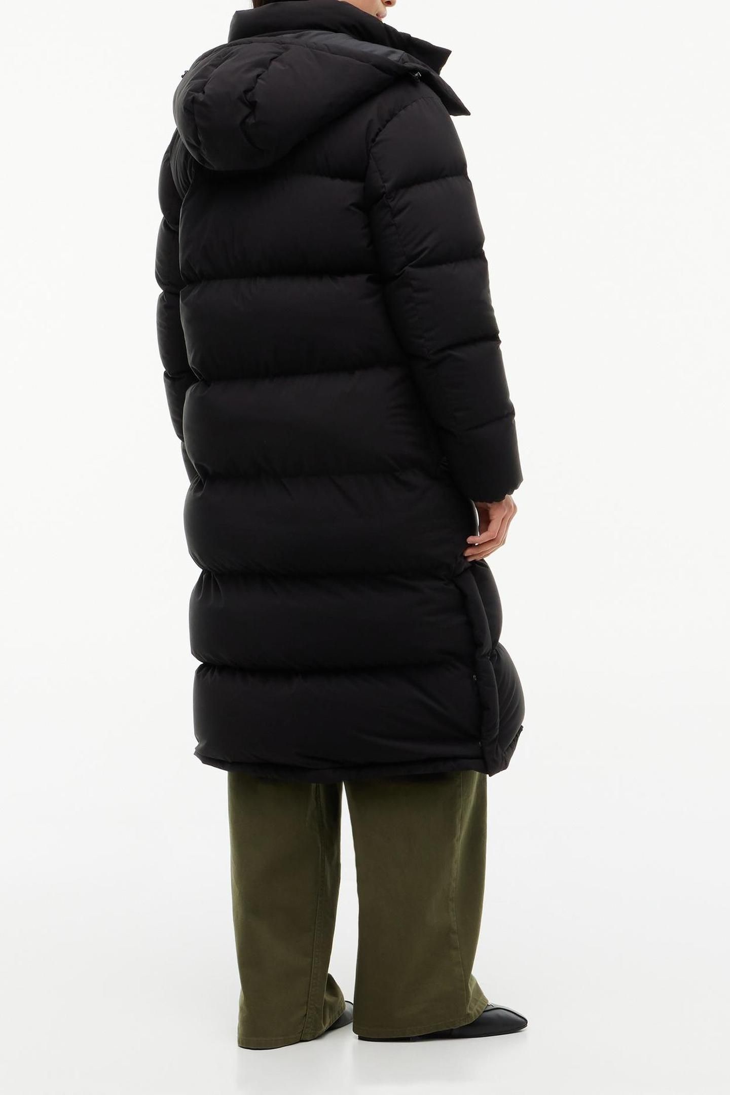 ALASKA LONG PUFFER COAT BLACK 2