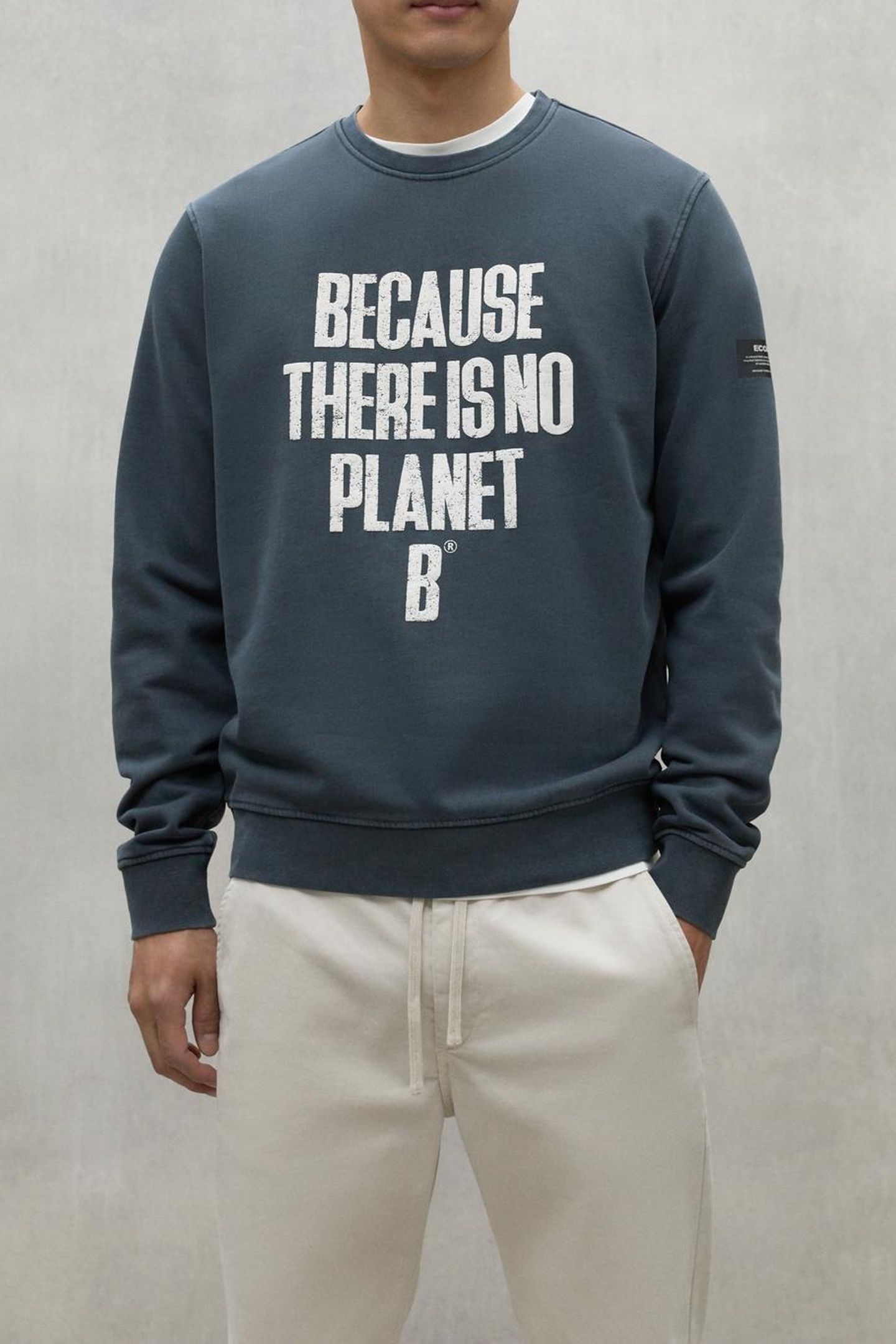BARDERALF SWEATSHIRT STEEL BLUE 1